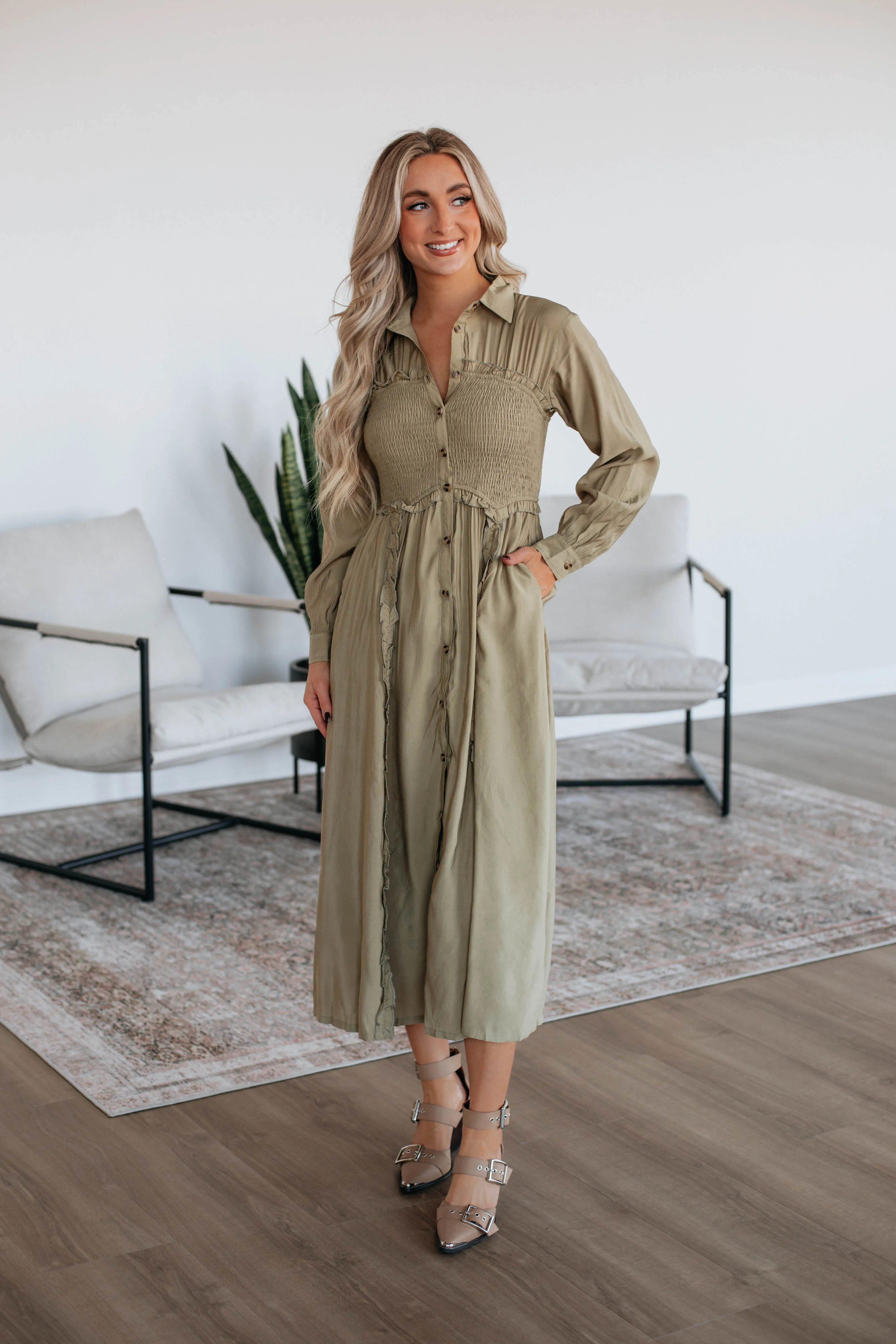 Evans Maxi Dress sold by Wild Oak Boutique product image thumbnail 3