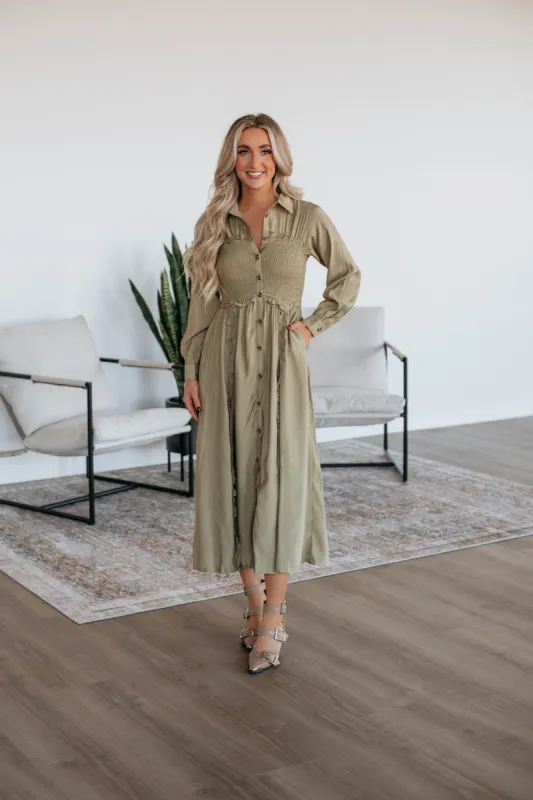 Evans Maxi Dress sold by Wild Oak Boutique