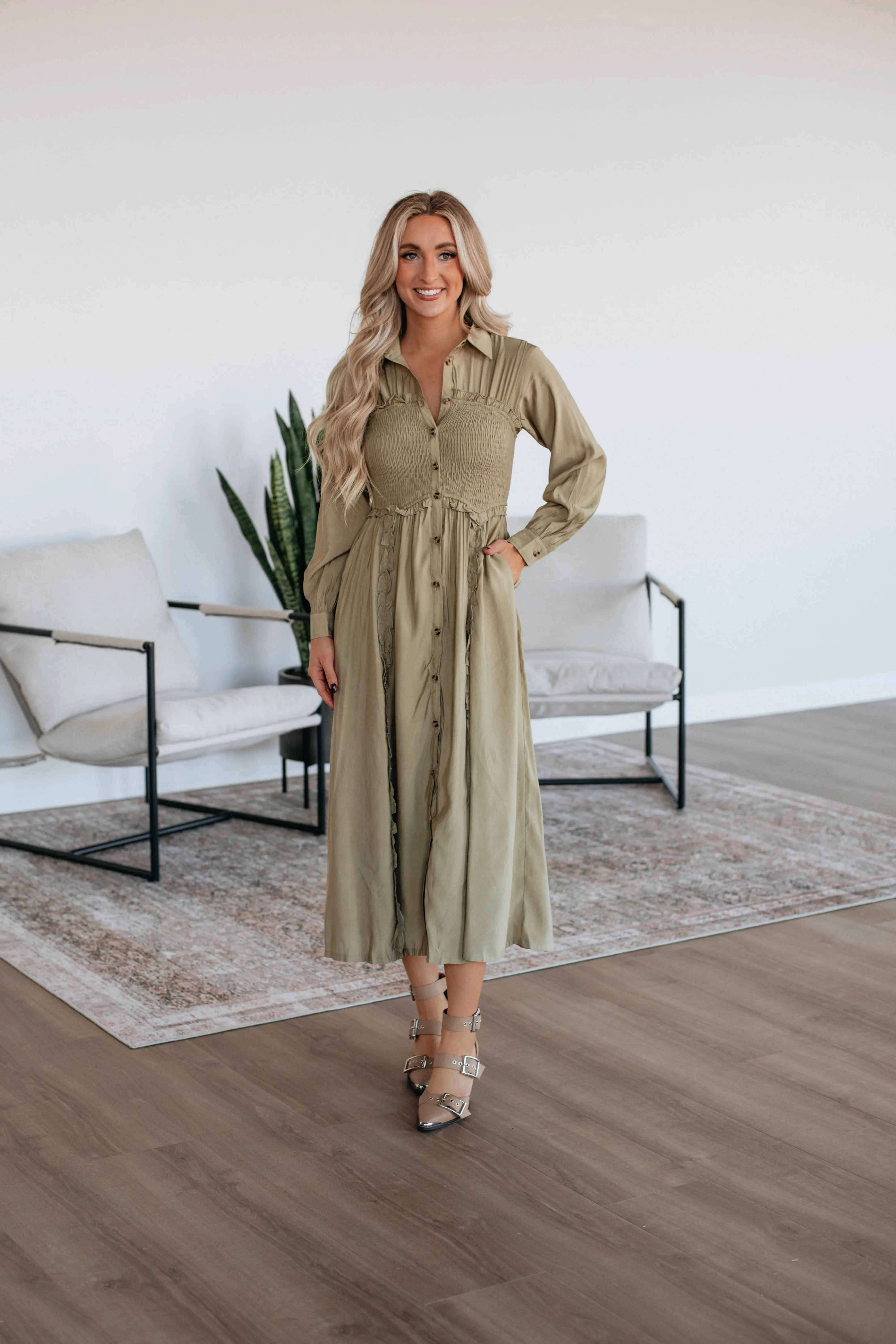 Evans Maxi Dress sold by Wild Oak Boutique