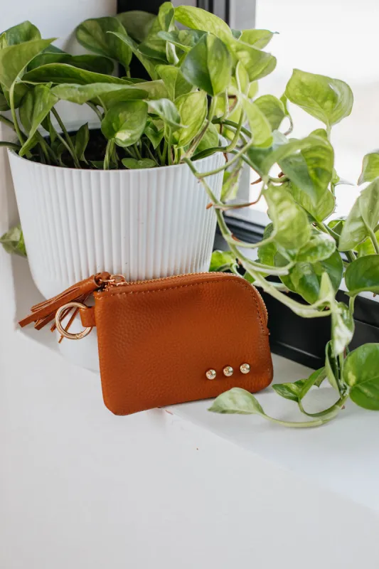 Take Me Along Wallet - Cognac sold by Wild Oak Boutique