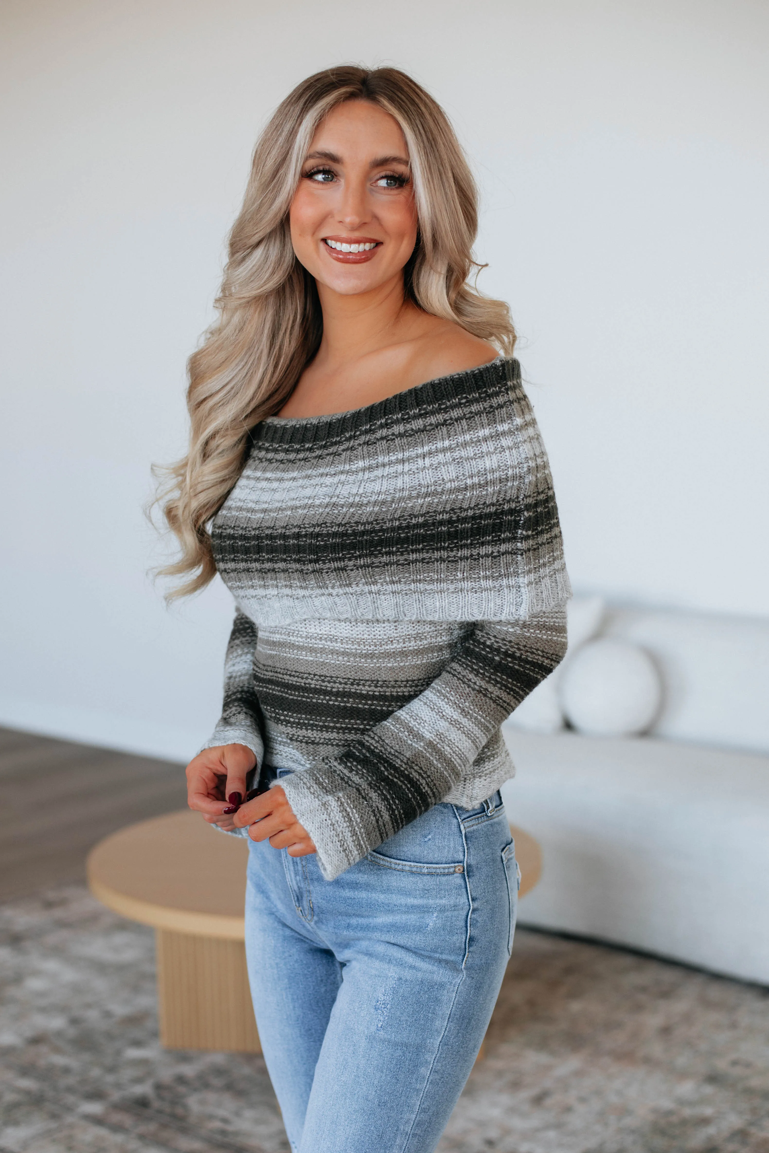Dolan Off Shoulder Sweater sold by Wild Oak Boutique product image thumbnail 2