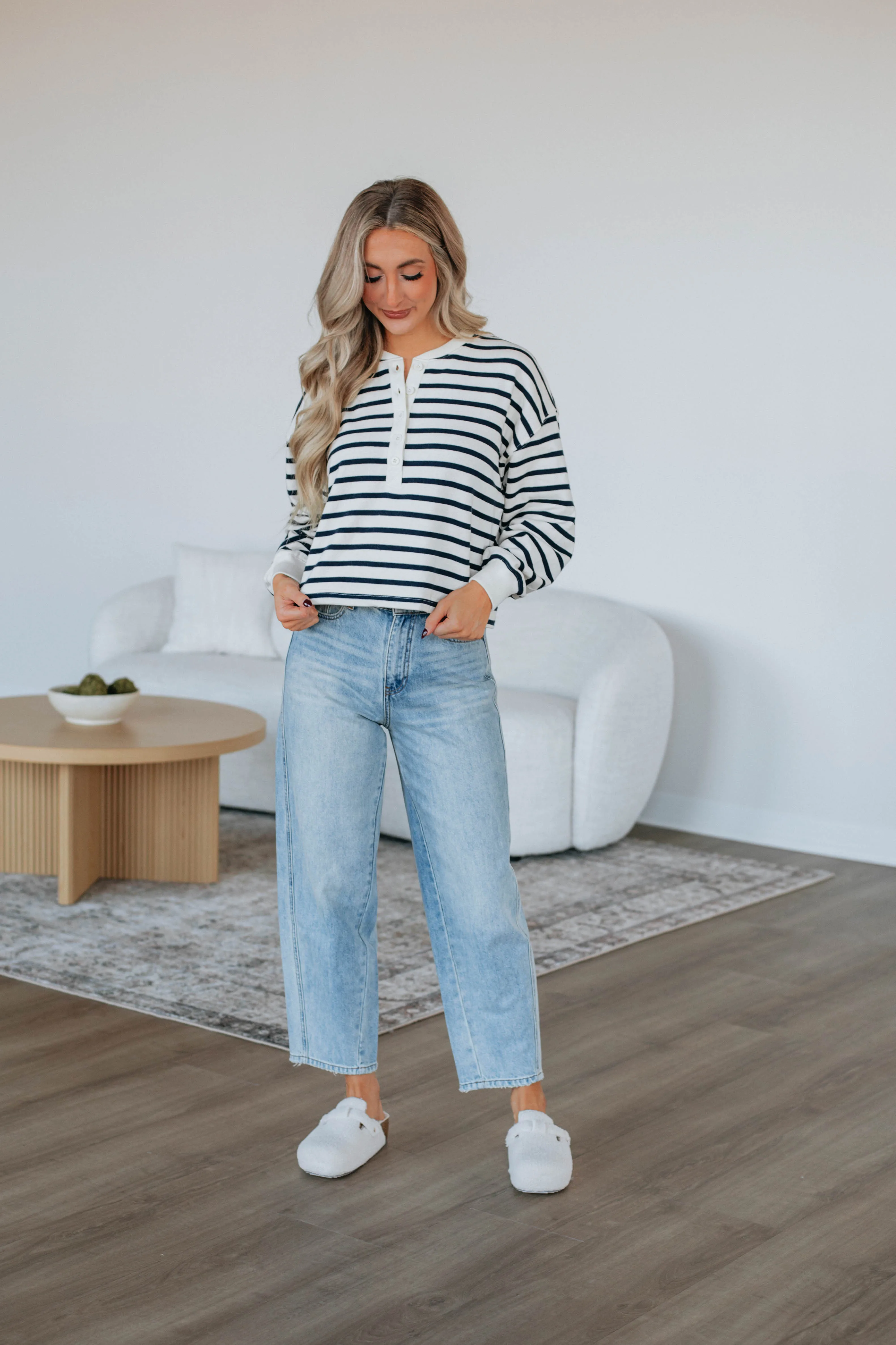 Rella Striped Top sold by Wild Oak Boutique product image thumbnail 3