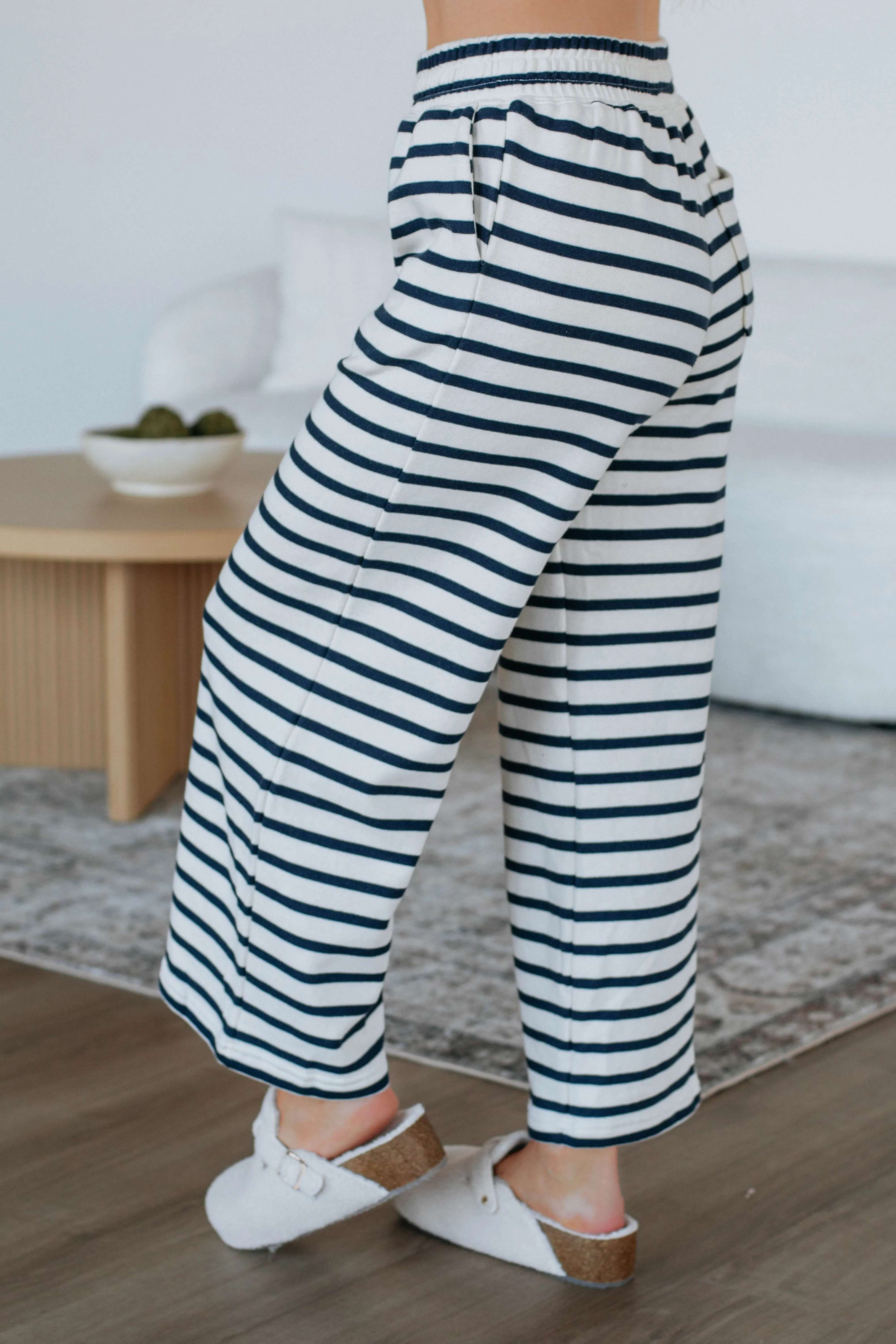 Rella Striped Pants sold by Wild Oak Boutique product image thumbnail 3