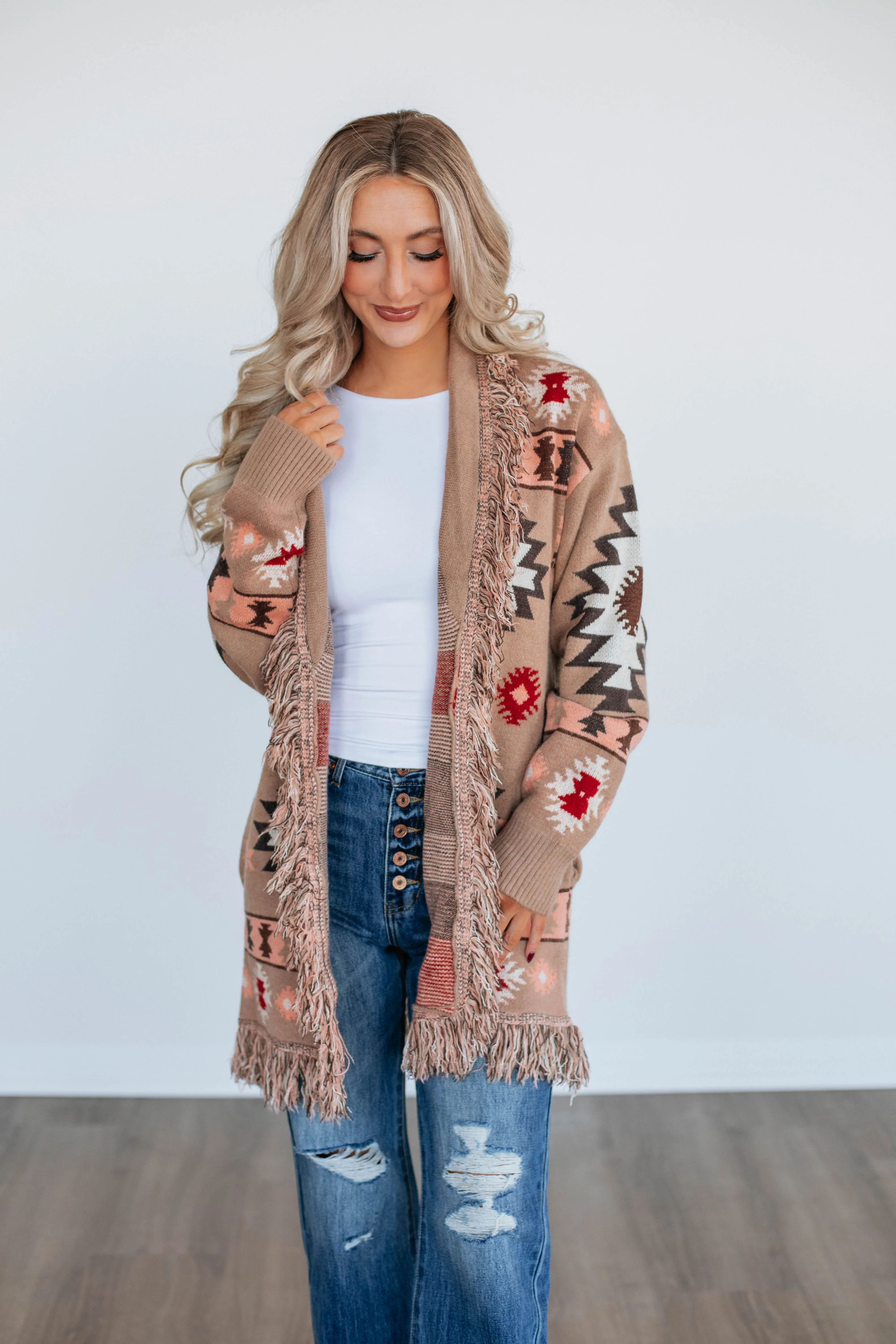 Mckaye Aztec Cardigan sold by Wild Oak Boutique product image thumbnail 3