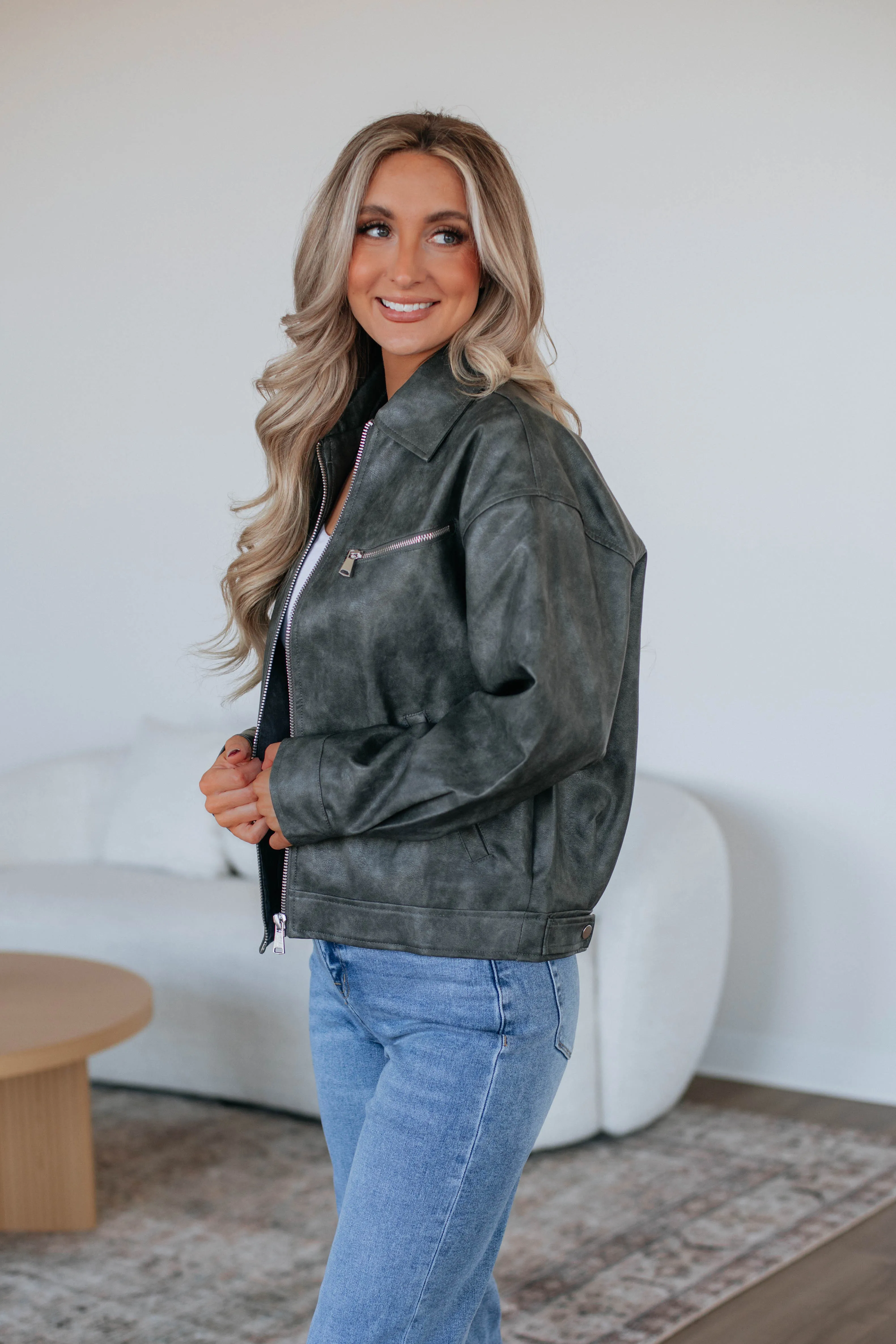 Karsan Leather Jacket sold by Wild Oak Boutique product image thumbnail 3