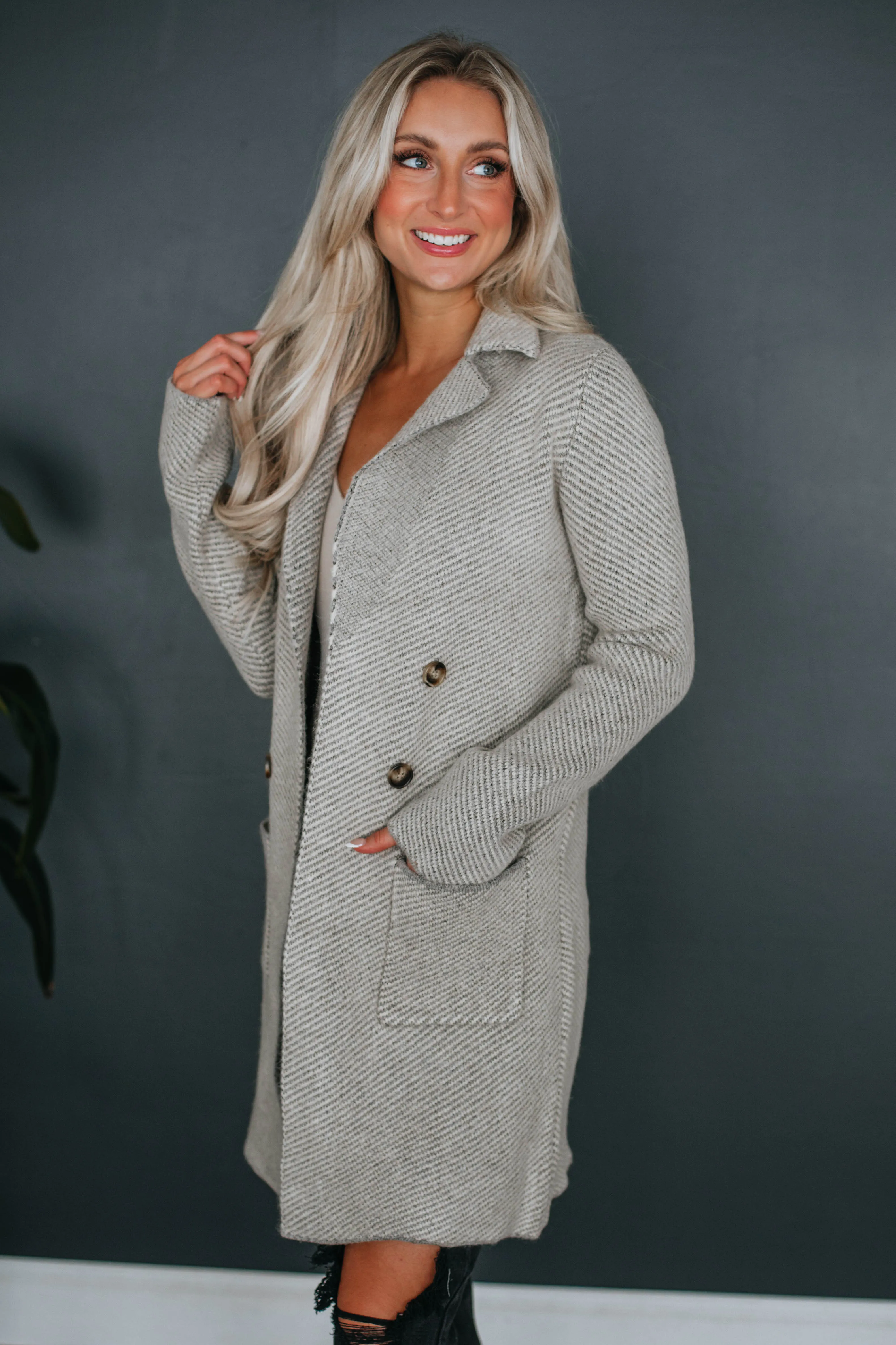 Lorinda Knit Coatigan sold by Wild Oak Boutique product image thumbnail 5