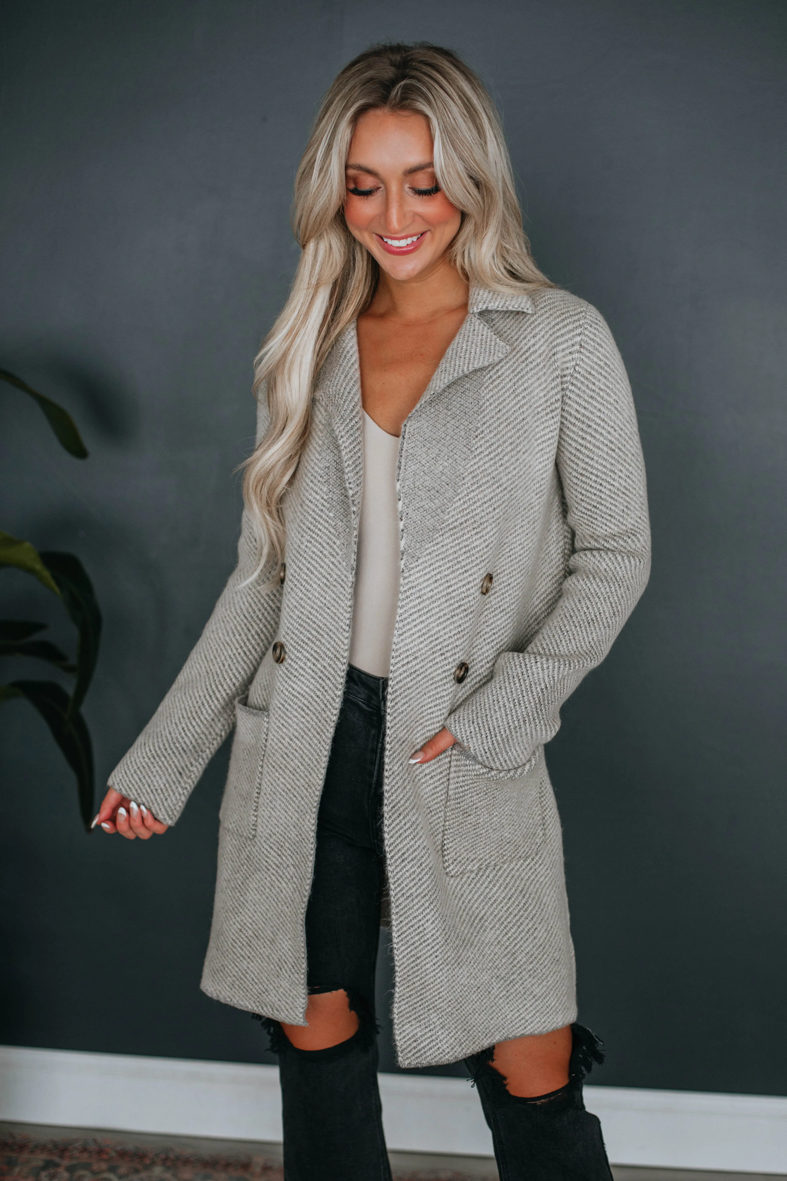 Lorinda Knit Coatigan sold by Wild Oak Boutique