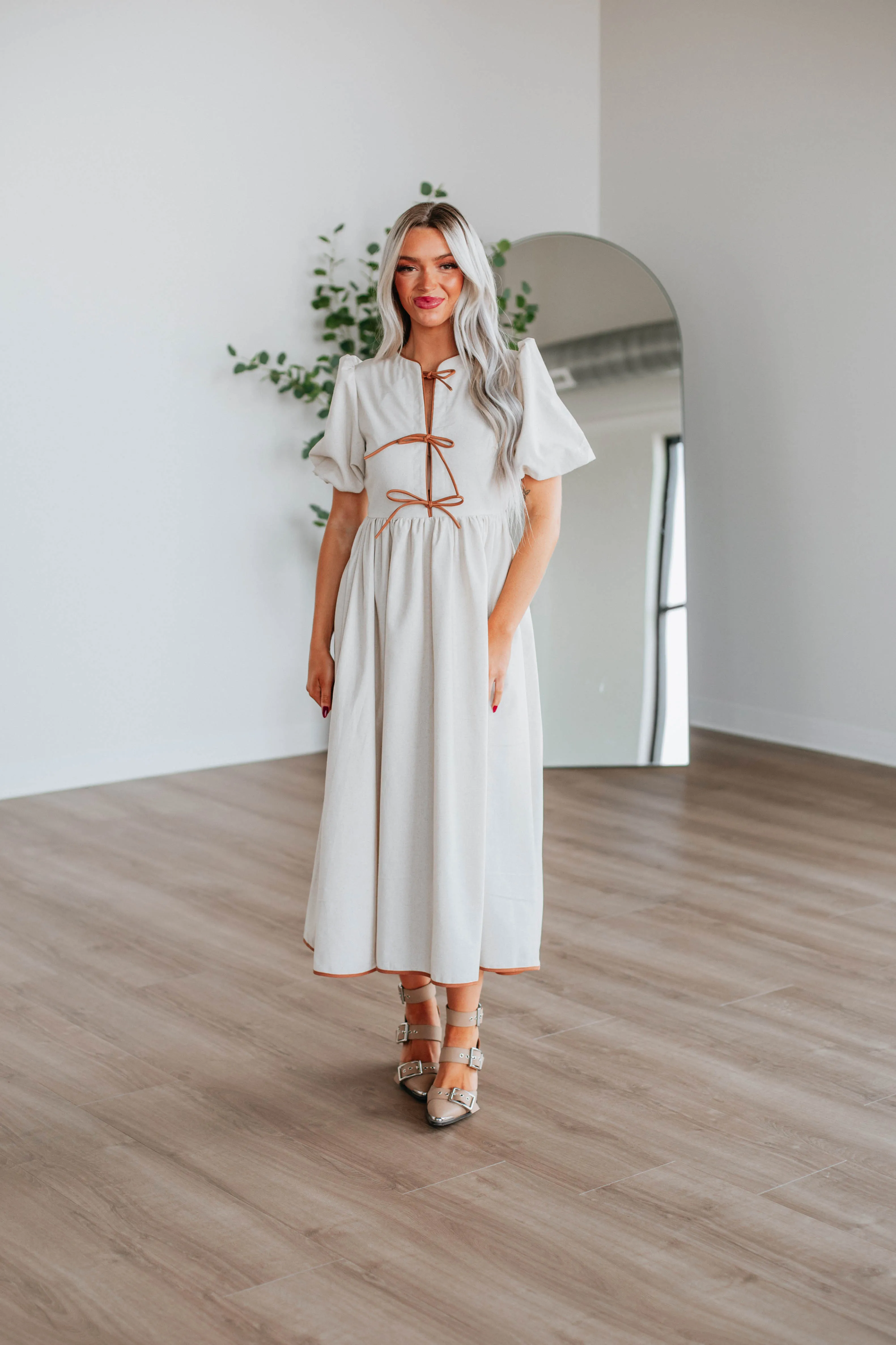 Maelea Midi Dress sold by Wild Oak Boutique