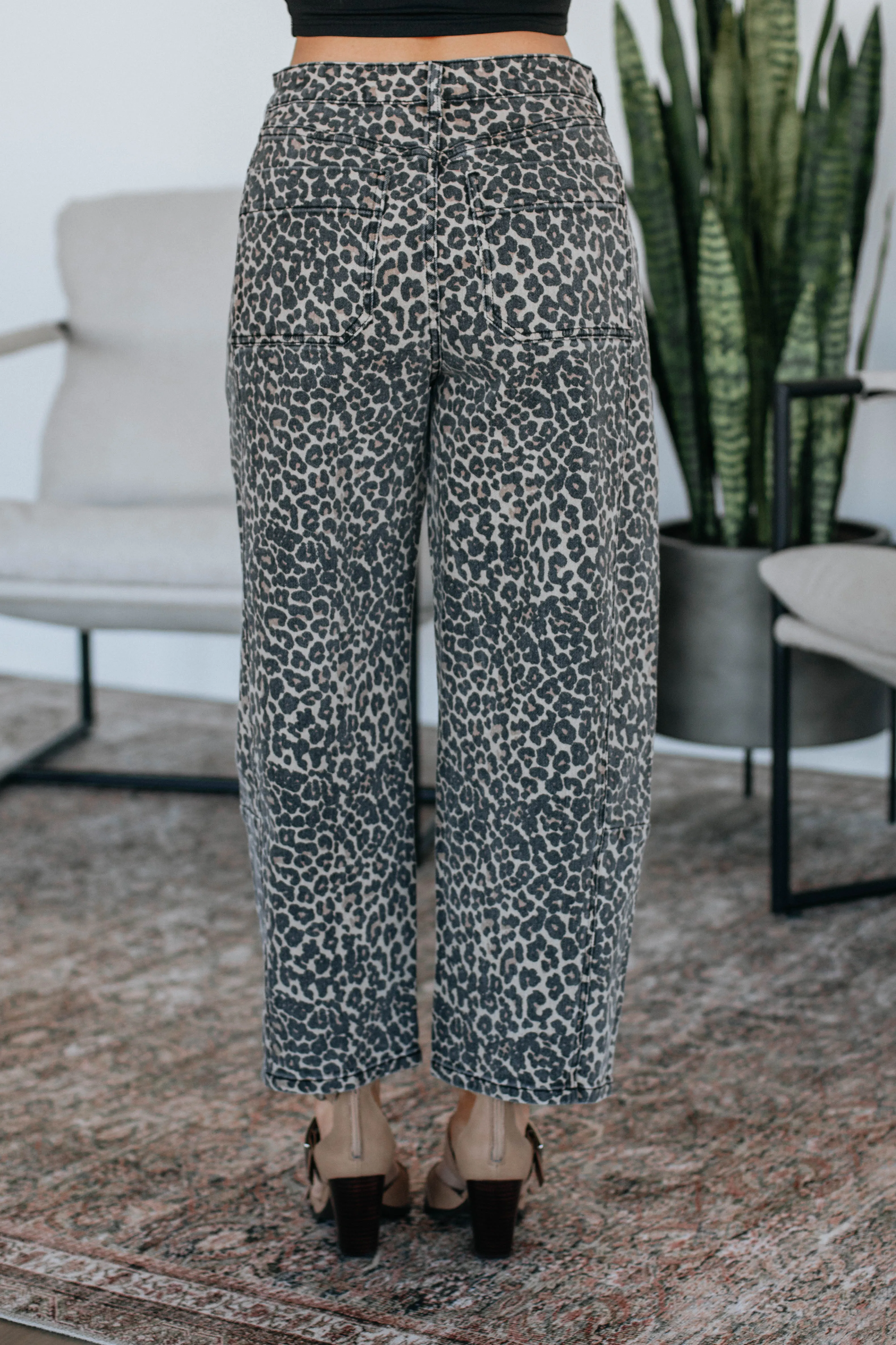Raelynn Leopard Pants sold by Wild Oak Boutique product image thumbnail 5