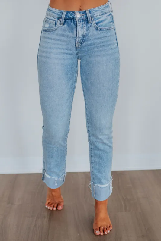 Taylor Risen Jeans - Light Wash sold by Wild Oak Boutique