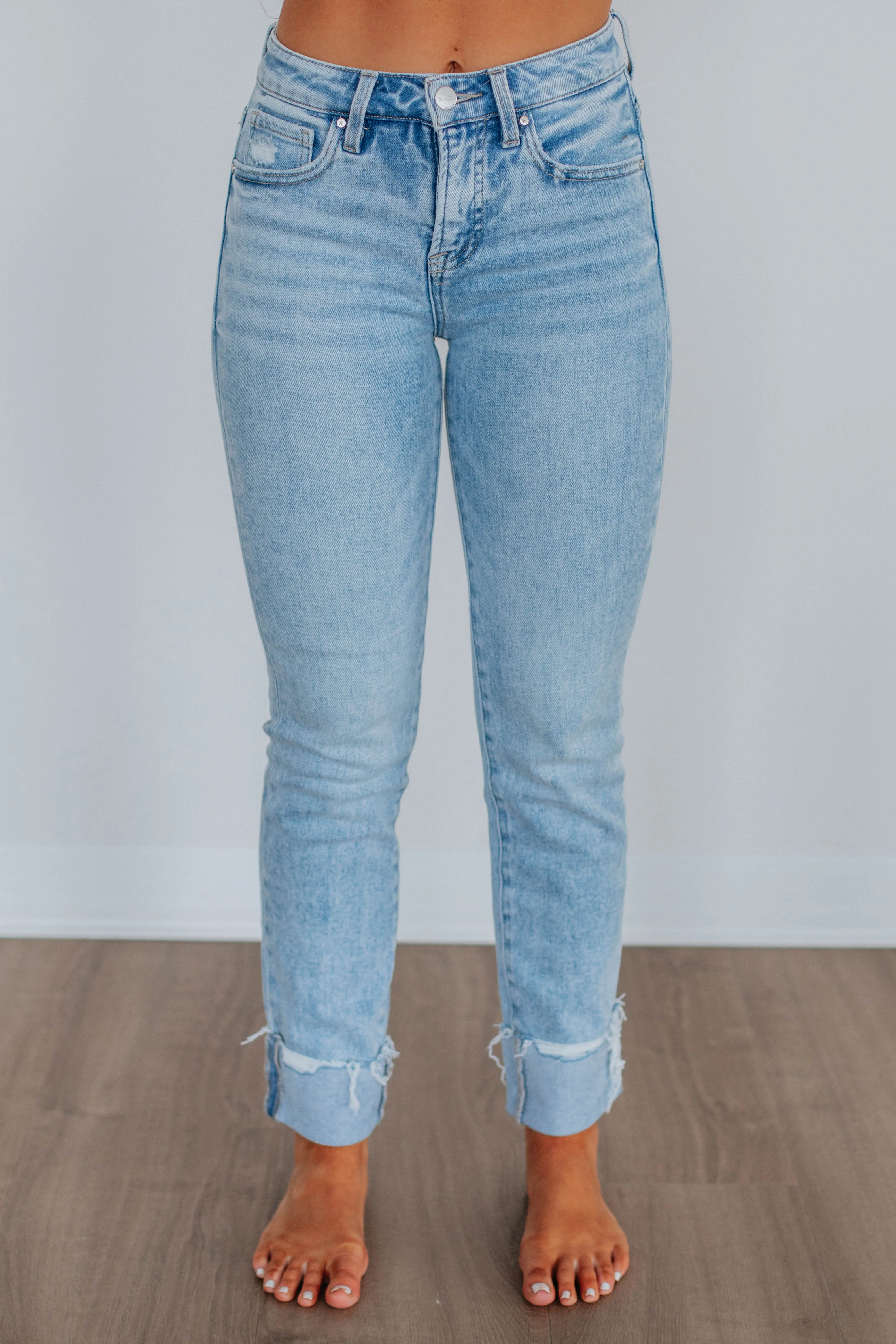 Taylor Risen Jeans - Light Wash sold by Wild Oak Boutique product image thumbnail 3
