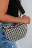 Patsy Bum Bag - Checkered Black sold by Wild Oak Boutique