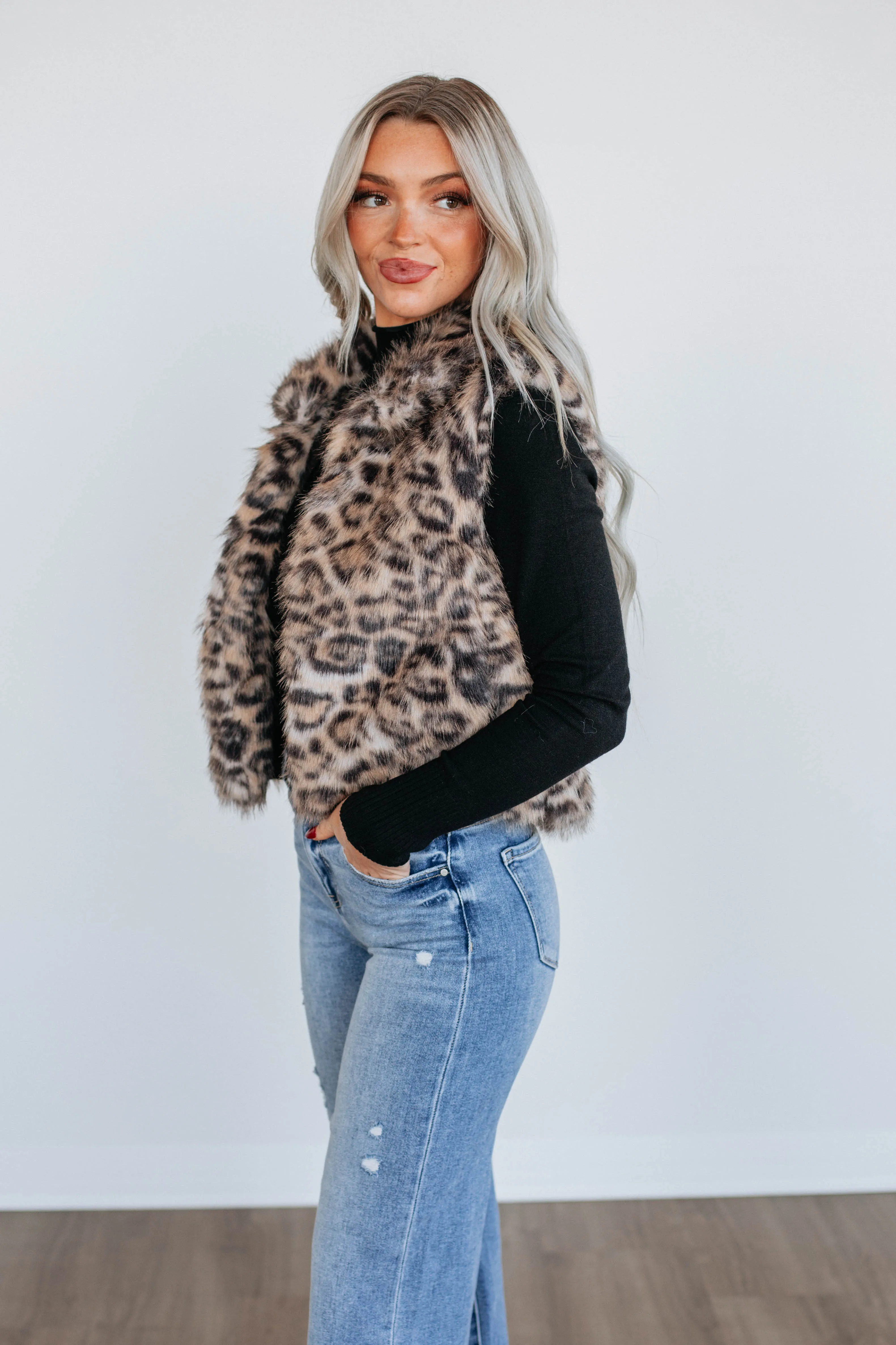 As Wild As They Come Vest - Taupe sold by Wild Oak Boutique product image thumbnail 4