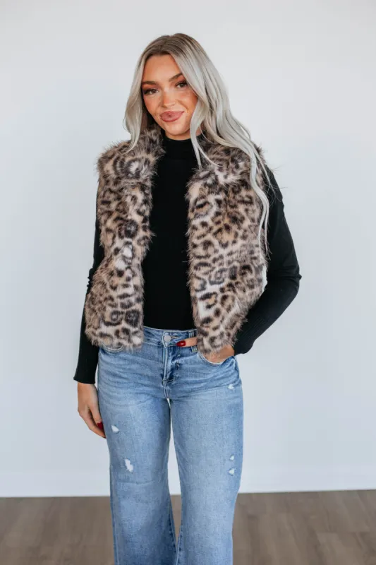 As Wild As They Come Vest - Taupe made by Olivaceous