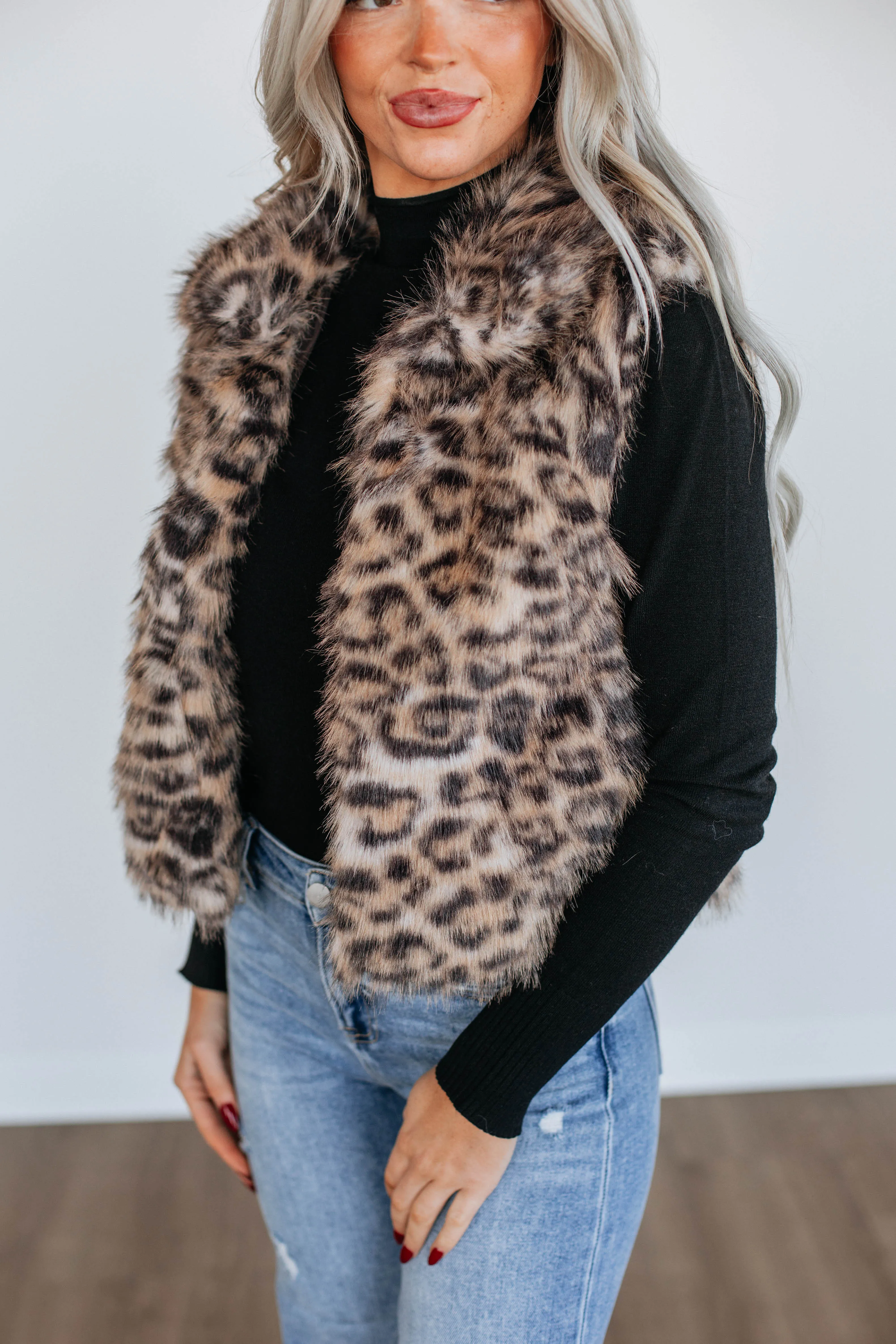 As Wild As They Come Vest - Taupe sold by Wild Oak Boutique product image thumbnail 2