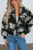 Dasha Quilted Bomber Jacket - Black sold by Wild Oak Boutique