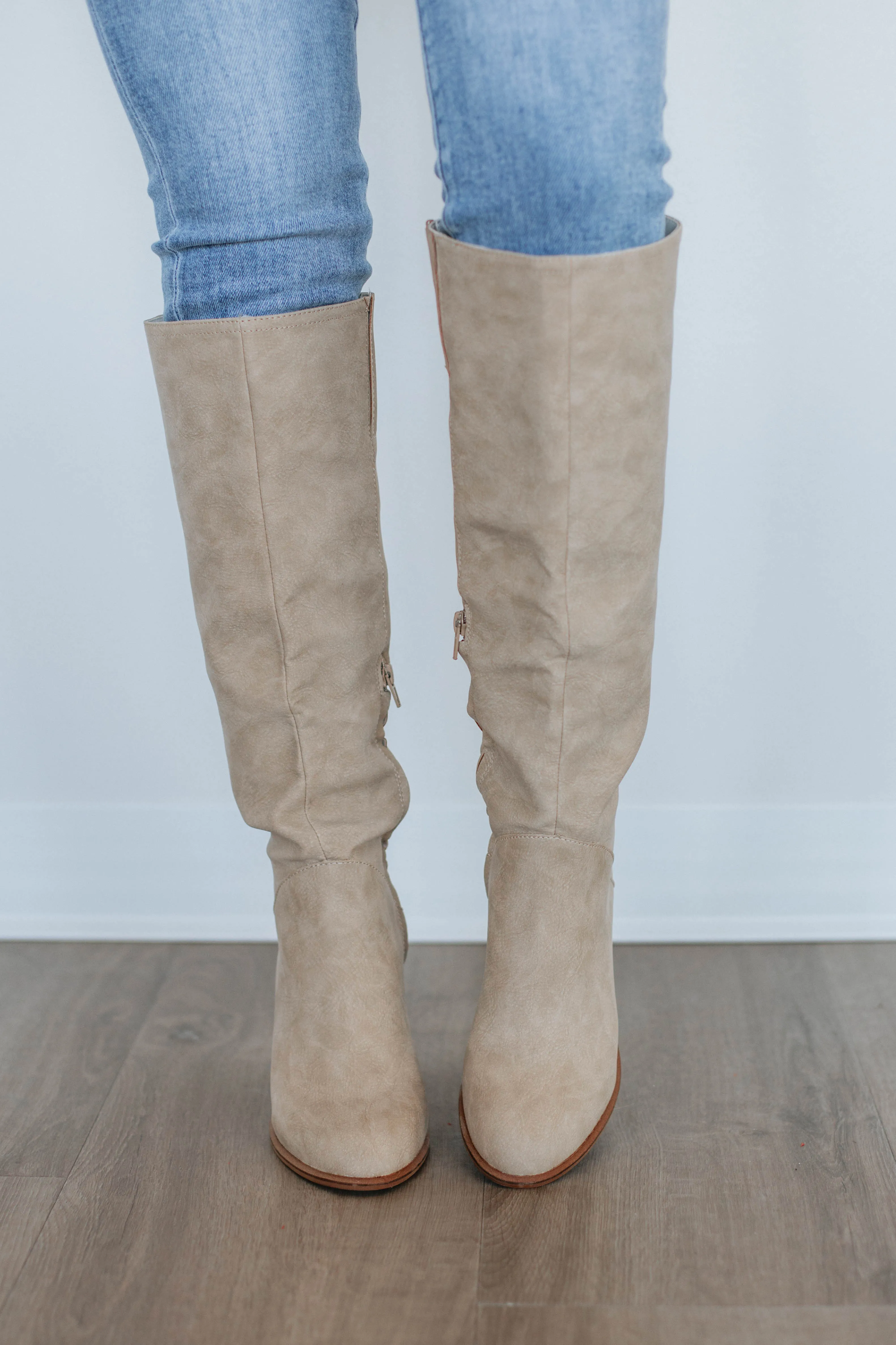 Finding My Way Boots - Khaki sold by Wild Oak Boutique product image thumbnail 4