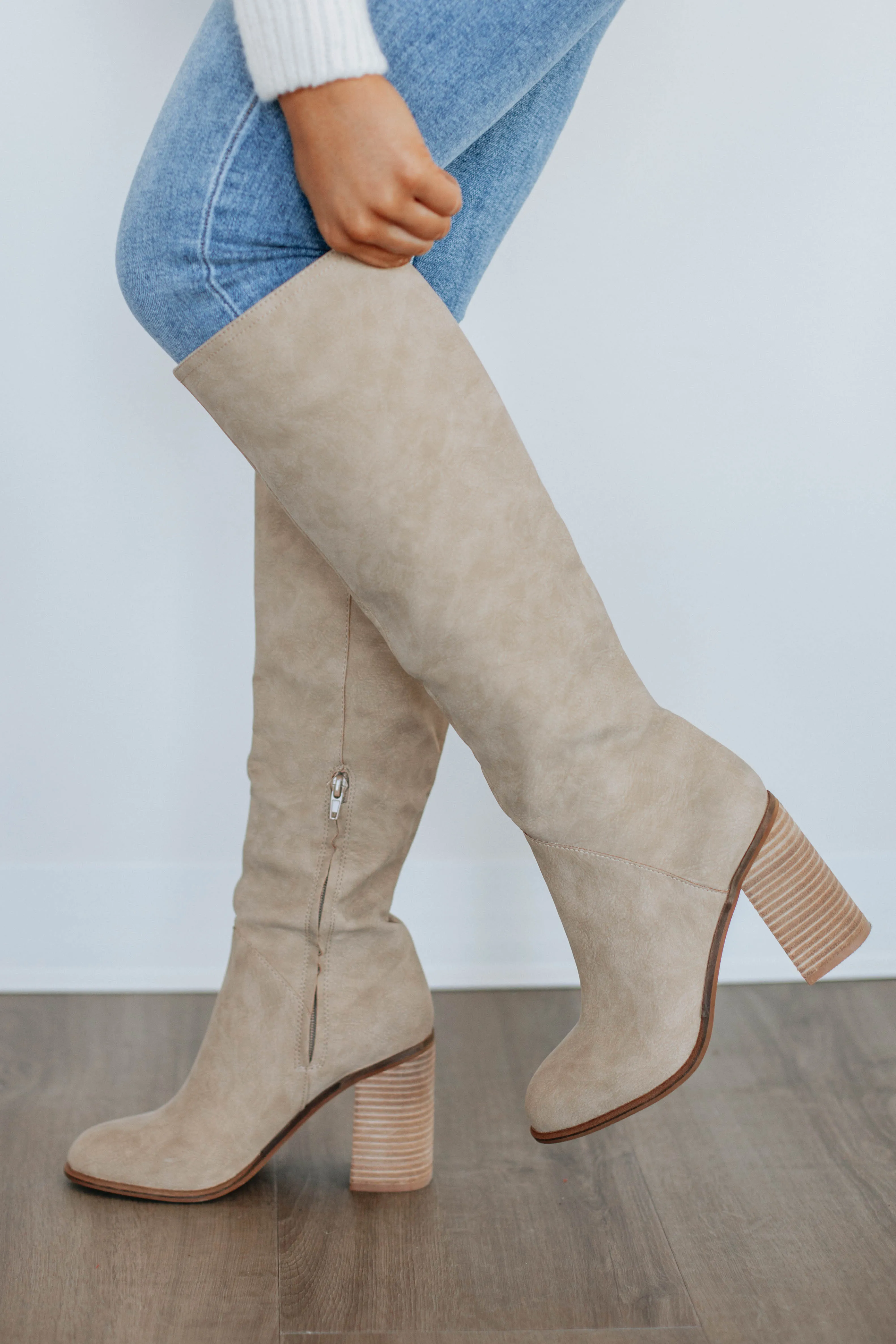 Finding My Way Boots - Khaki sold by Wild Oak Boutique product image thumbnail 2