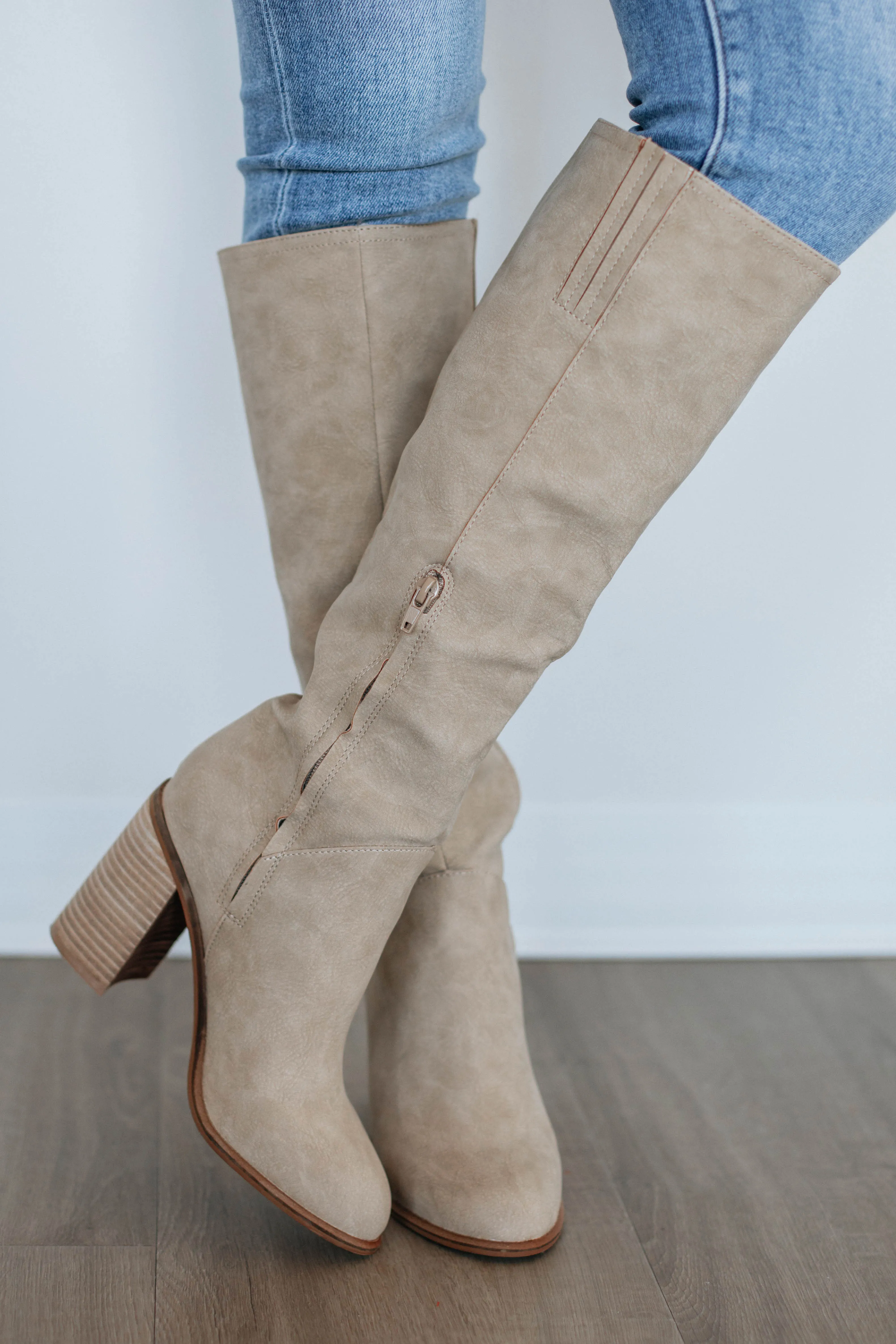 Finding My Way Boots - Khaki sold by Wild Oak Boutique product image thumbnail 5