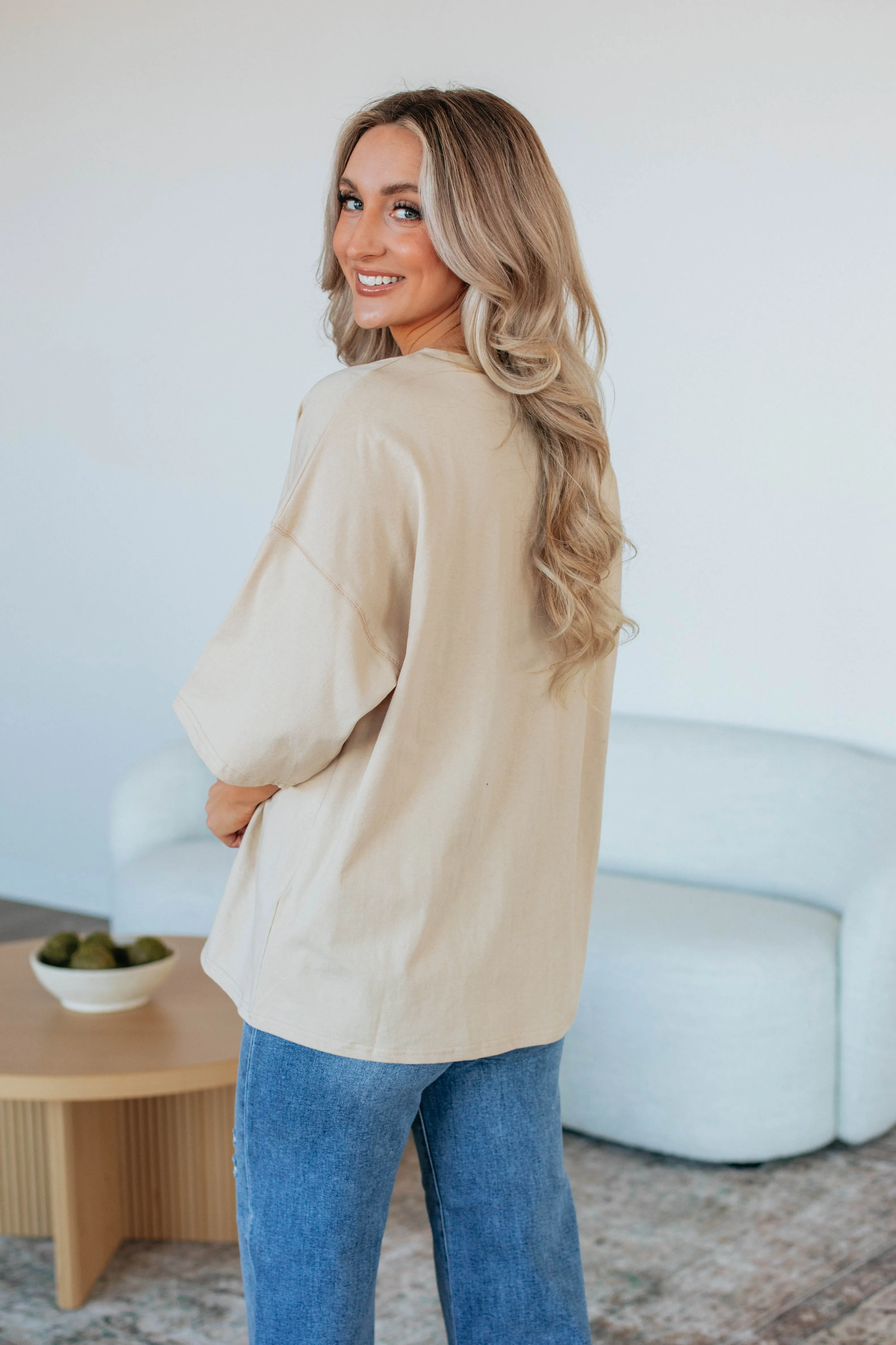 Rolling Stones Oversized Graphic Tee sold by Wild Oak Boutique product image thumbnail 5