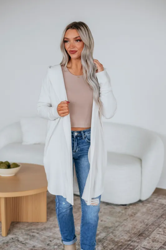 Rebekah Cardigan - Natural sold by Wild Oak Boutique