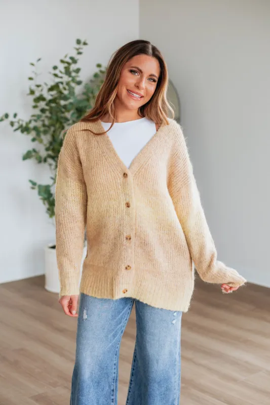 Elsie Knit Cardigan - Buttercream sold by Wild Oak Boutique