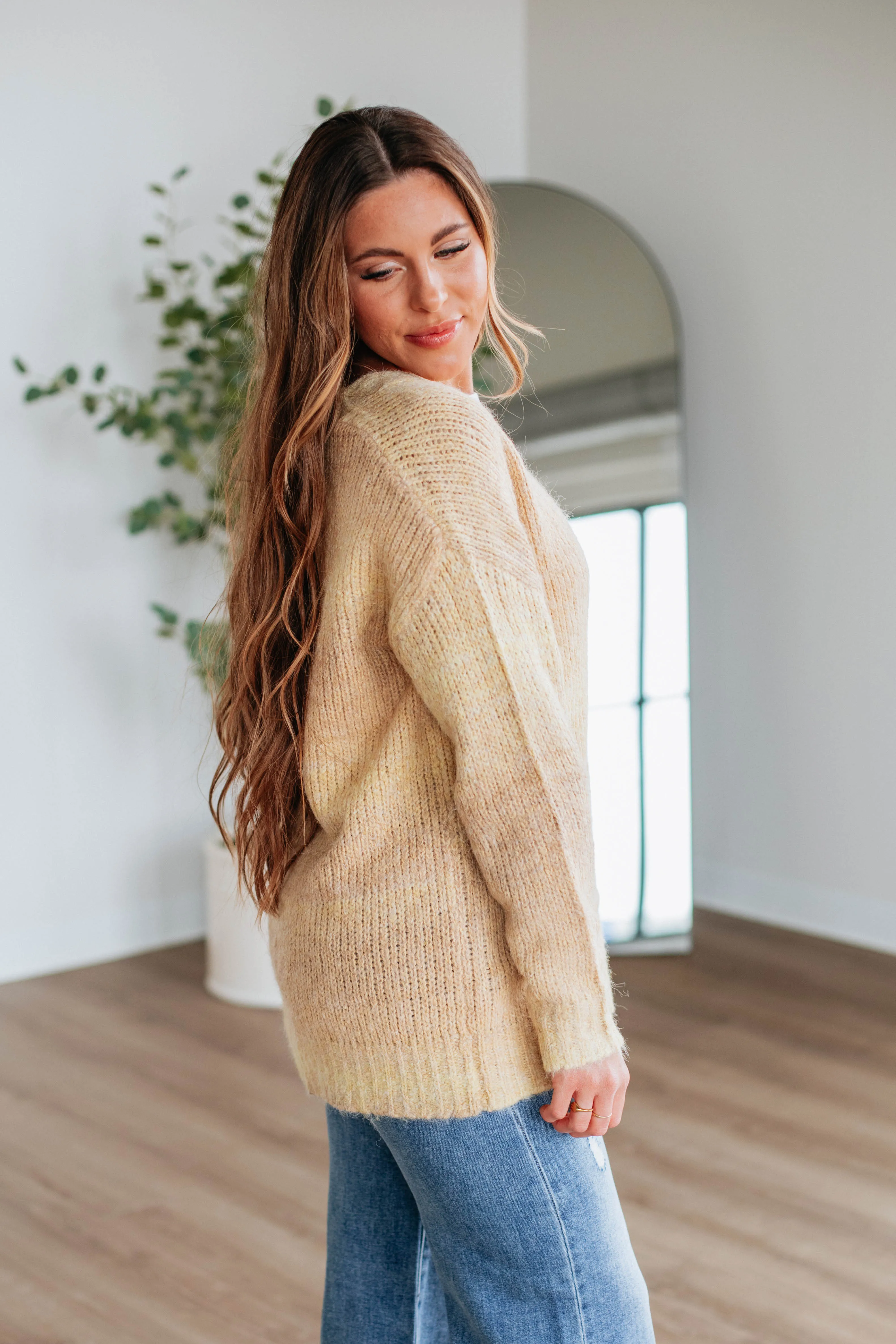 Elsie Knit Cardigan - Buttercream sold by Wild Oak Boutique product image thumbnail 2