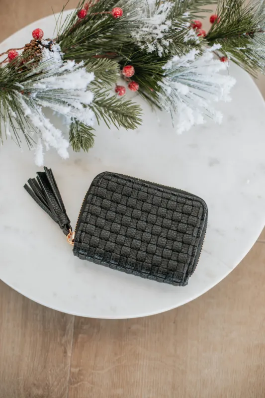 Never On Schedule Wallet - Black sold by Wild Oak Boutique