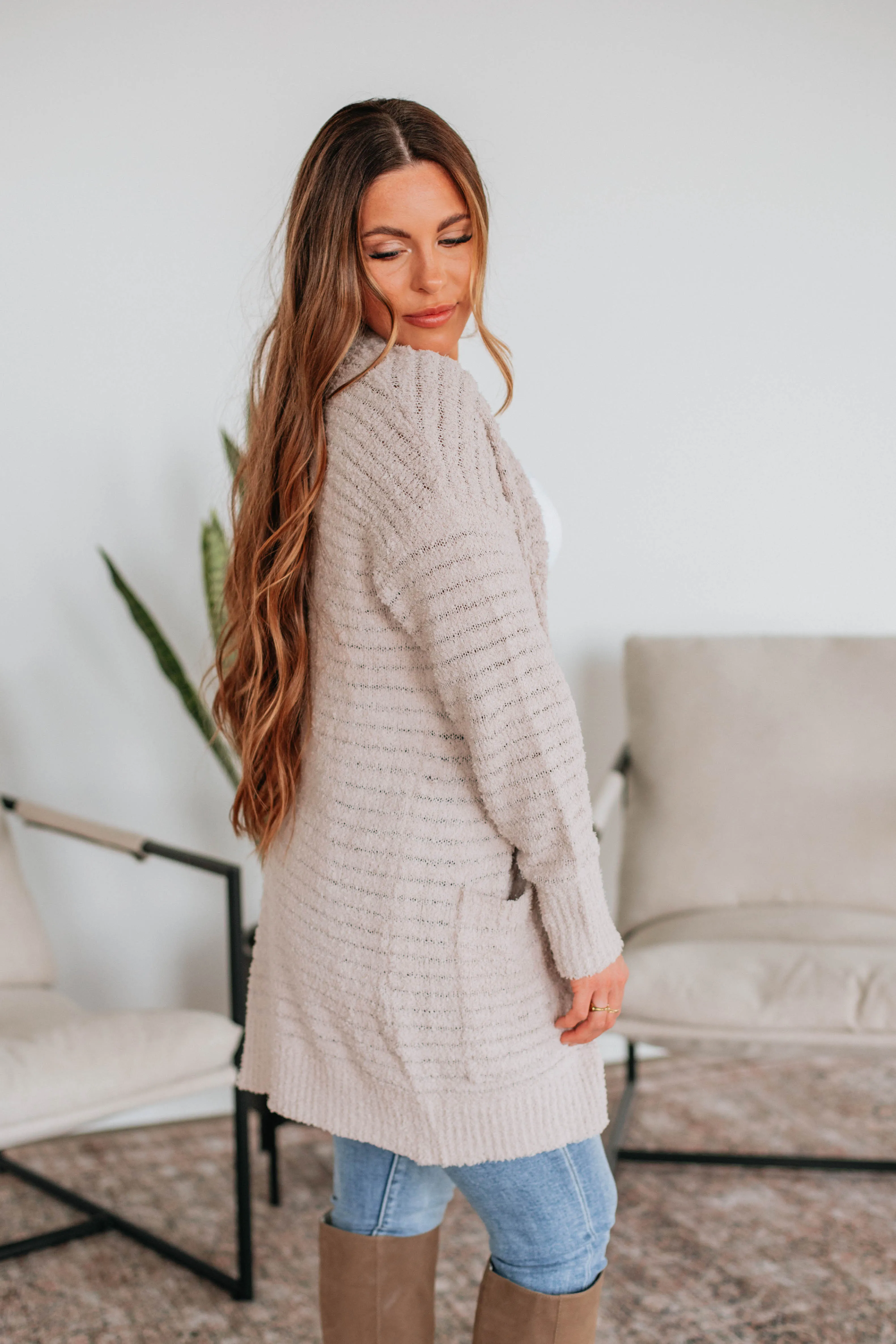 Lorna Cardigan - Sand sold by Wild Oak Boutique product image thumbnail 2