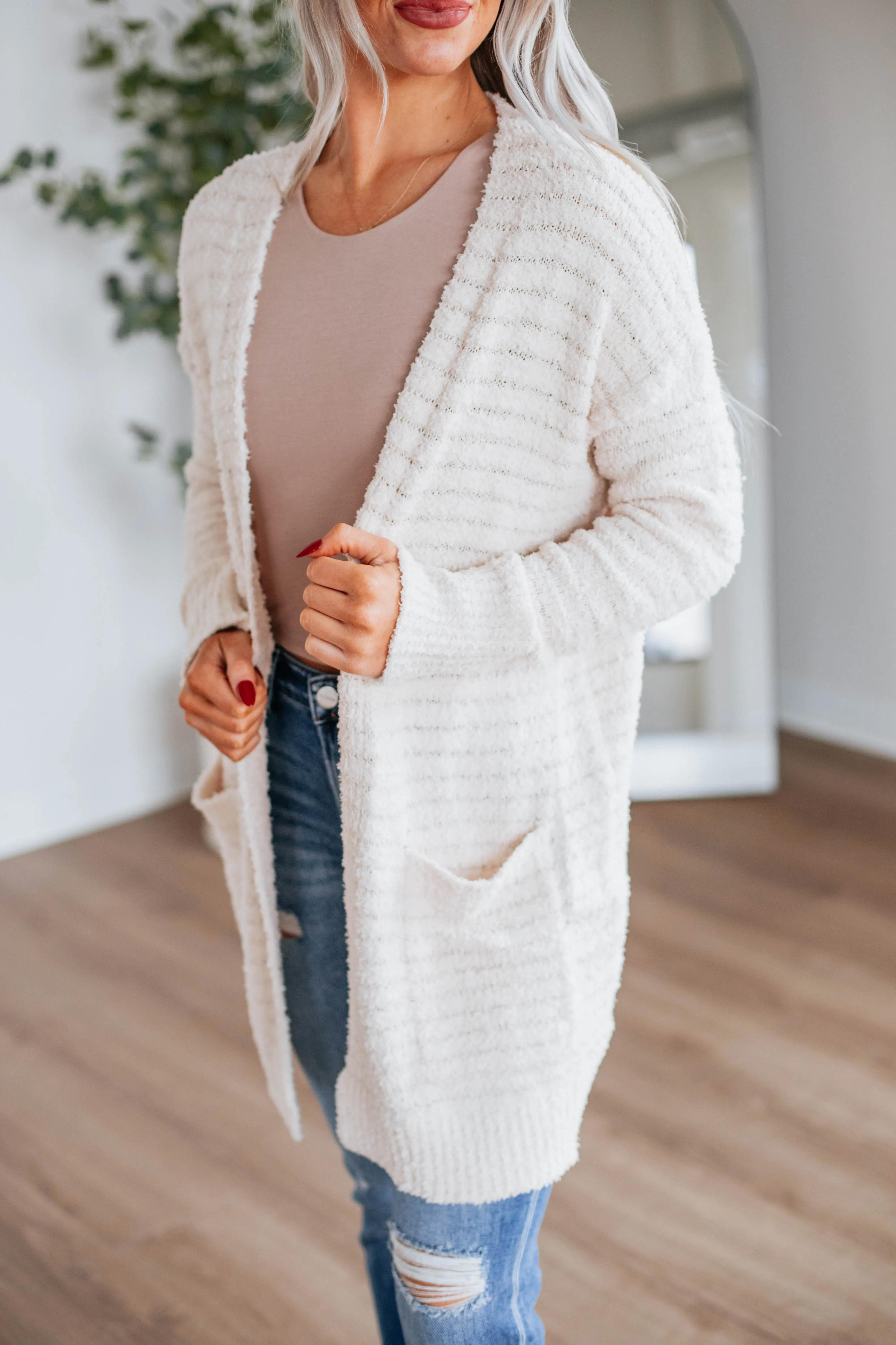 Lorna Cardigan - Ivory sold by Wild Oak Boutique product image thumbnail 3