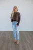 Emmie Knit Sweater - Chocolate sold by Wild Oak Boutique