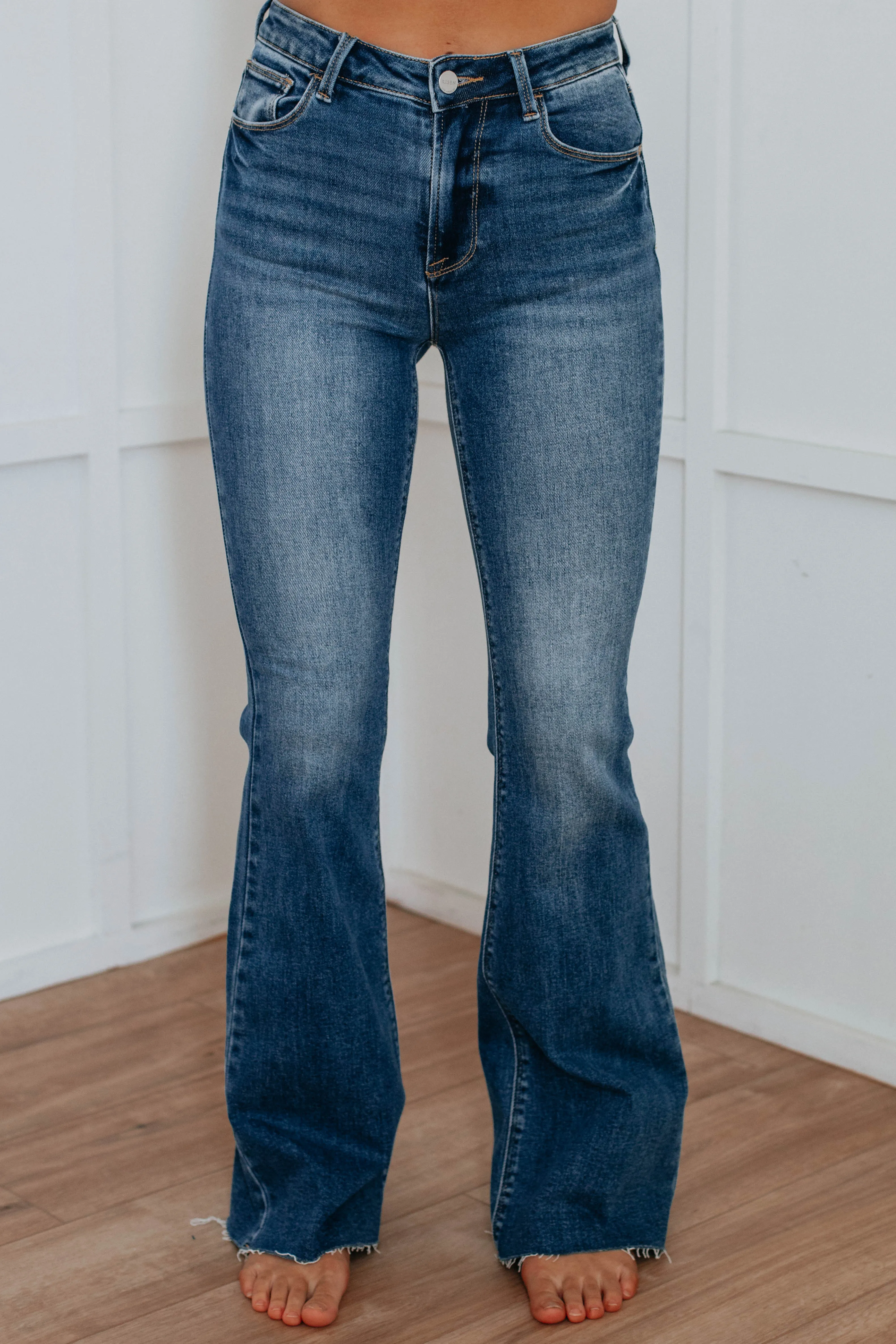 Arya Risen Jeans - Dark Wash sold by Wild Oak Boutique product image thumbnail 3