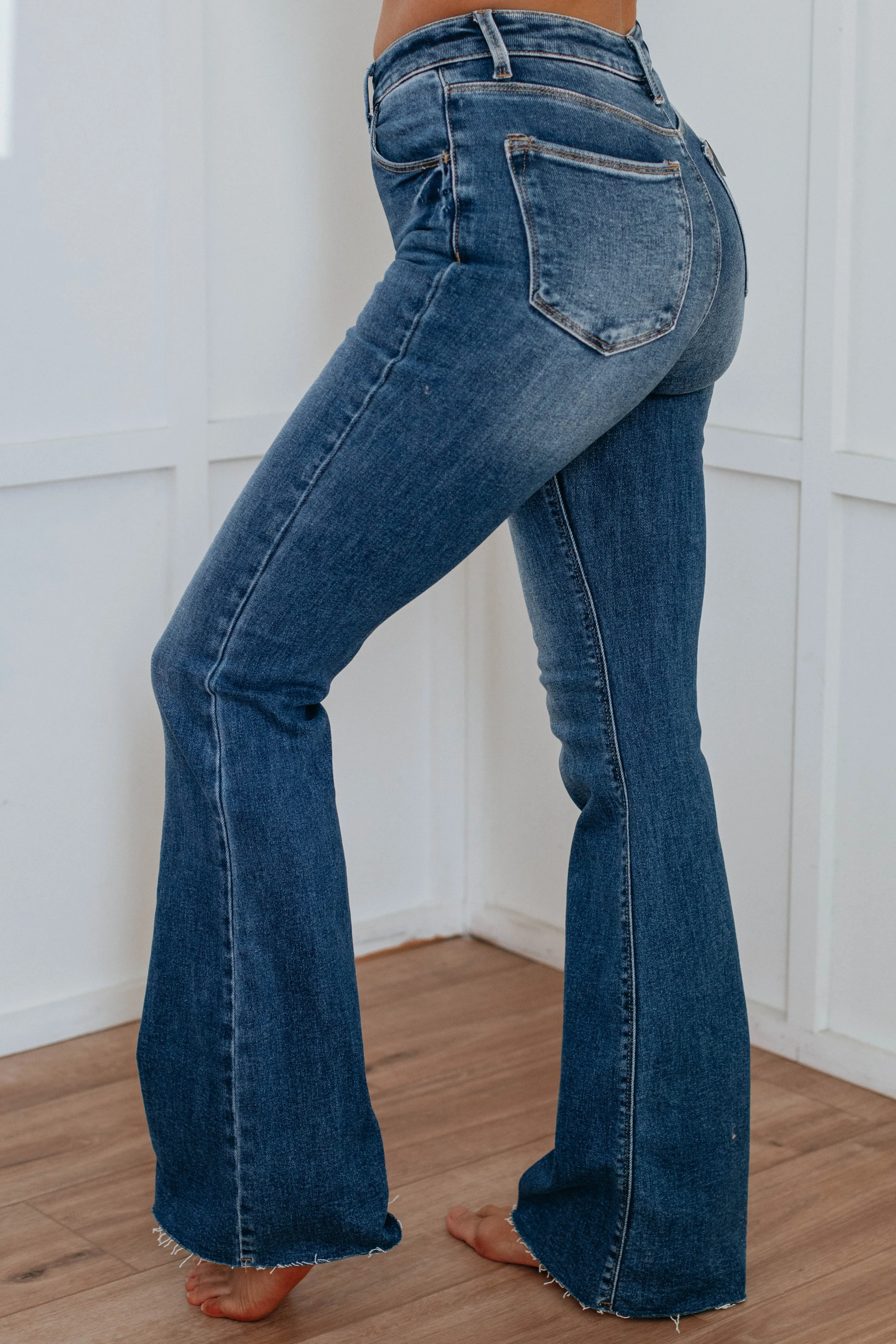 Arya Risen Jeans - Dark Wash sold by Wild Oak Boutique product image thumbnail 2