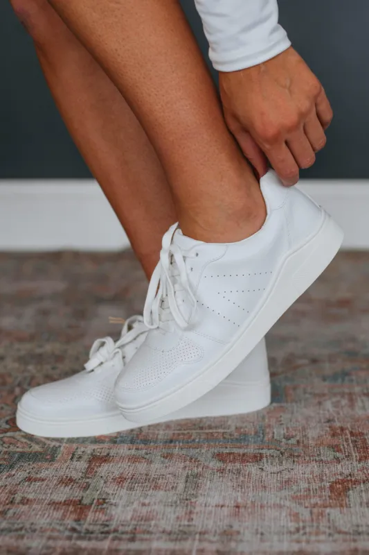 Good For The Sole Sneakers - Off White sold by Wild Oak Boutique