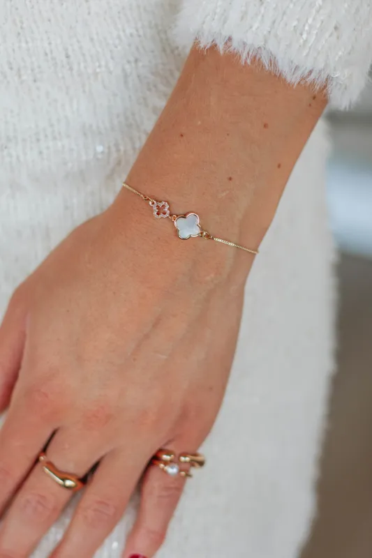 Lucky To Know Me Bracelet sold by Wild Oak Boutique