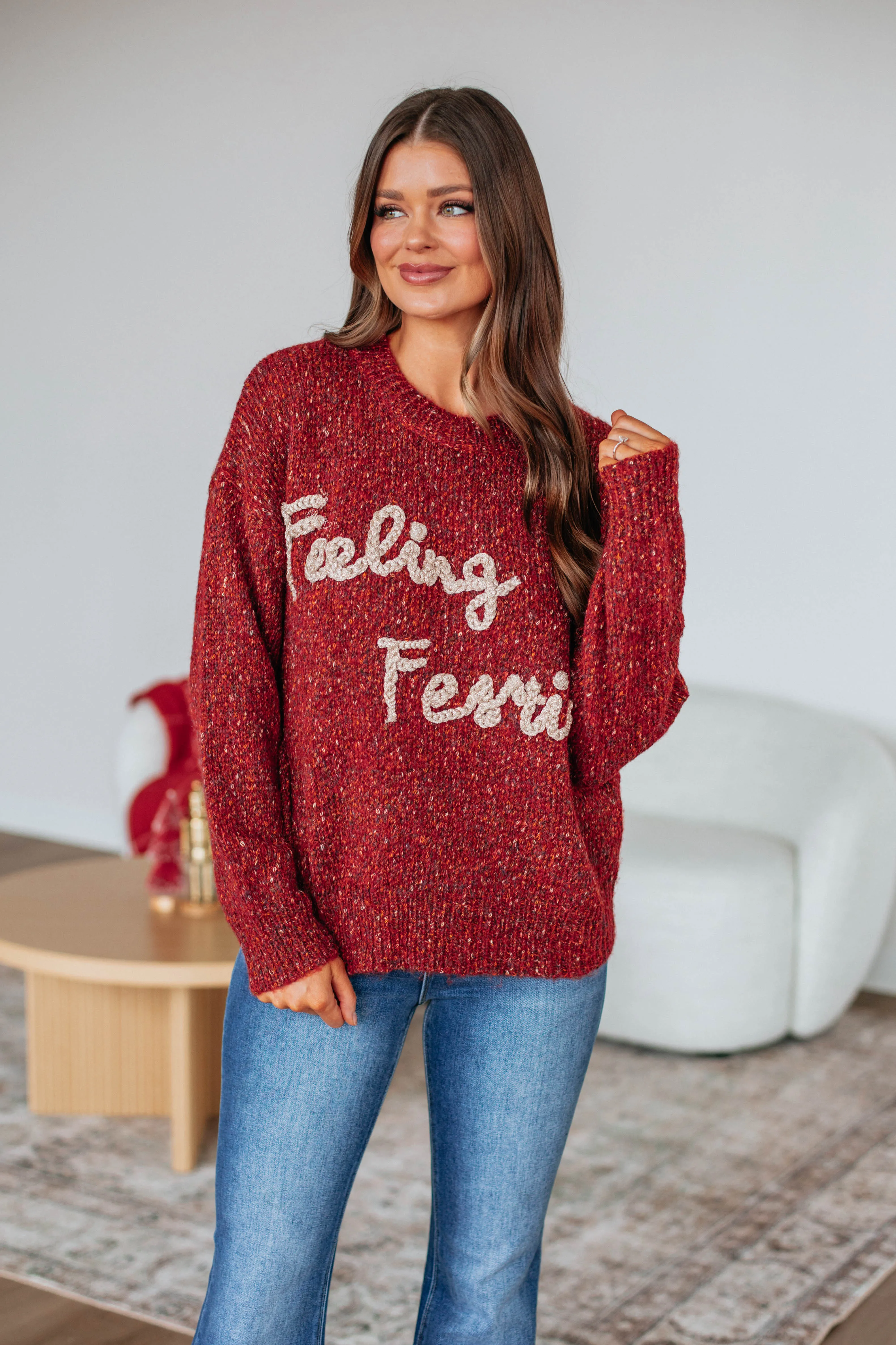 Feeling Festive Sweater sold by Wild Oak Boutique product image thumbnail 5