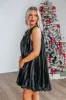 Get In The Groove Dress - Black sold by Wild Oak Boutique