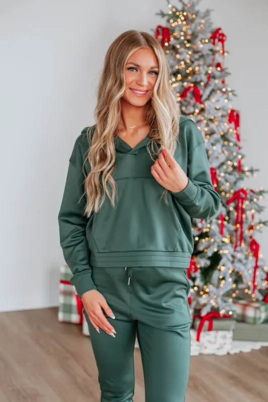 Zealand Lounge Pullover - Forest sold by Wild Oak Boutique