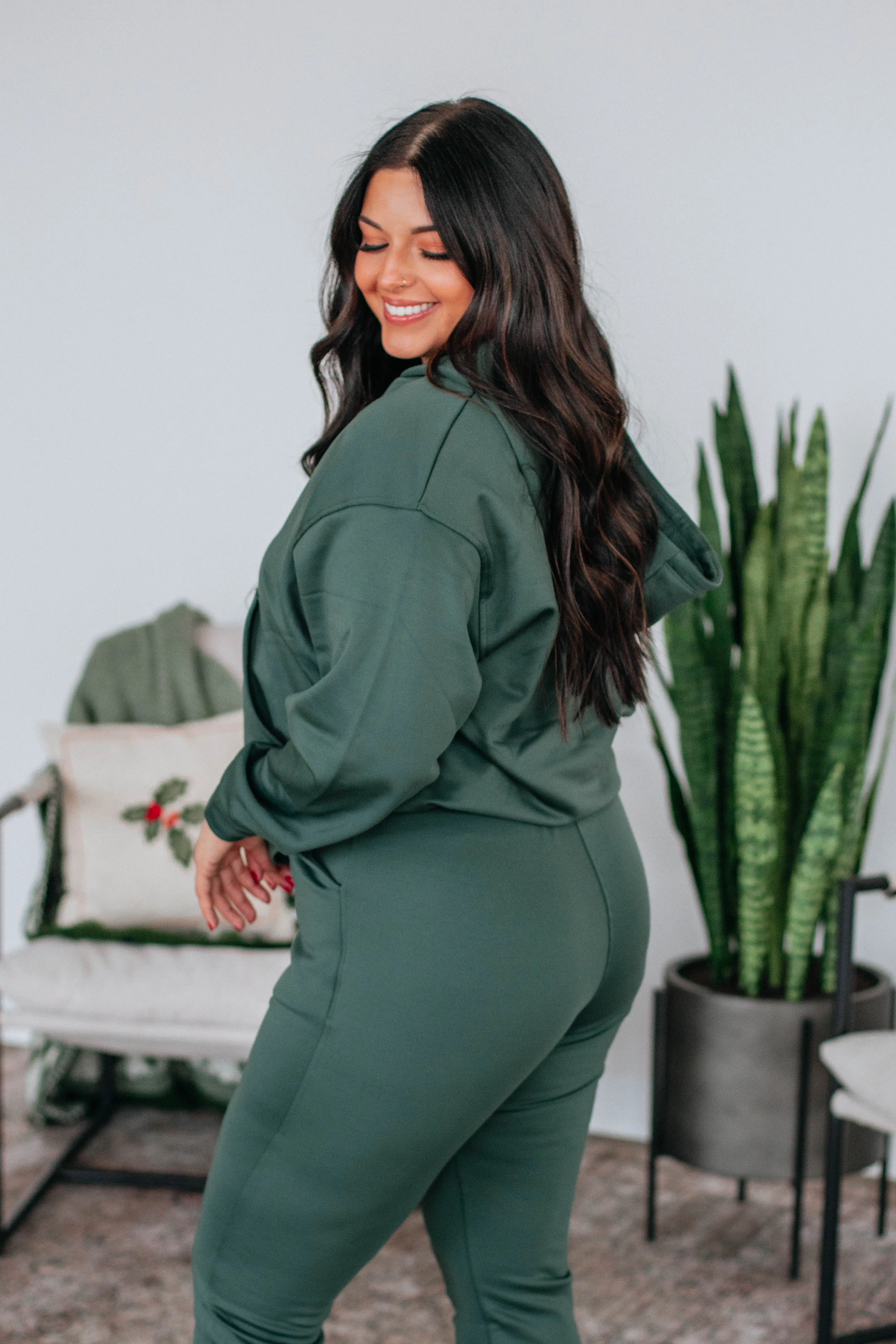 Zealand Lounge Pullover - Forest sold by Wild Oak Boutique product image thumbnail 5