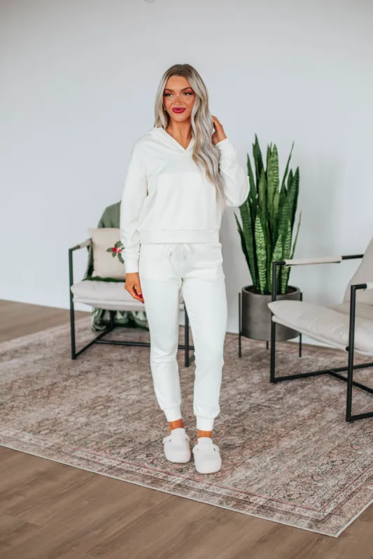 Zealand Lounge Joggers - Cream sold by Wild Oak Boutique