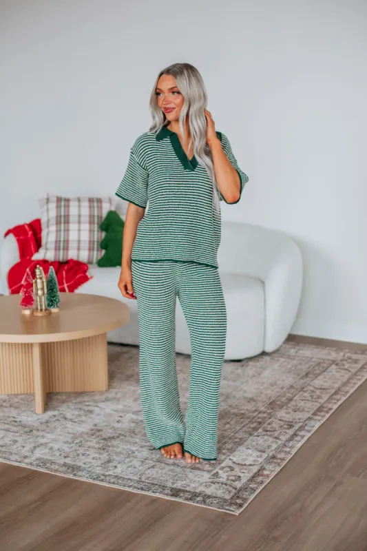 Gage Two-Piece Set - Hunter Green made by Wild Oak Boutique