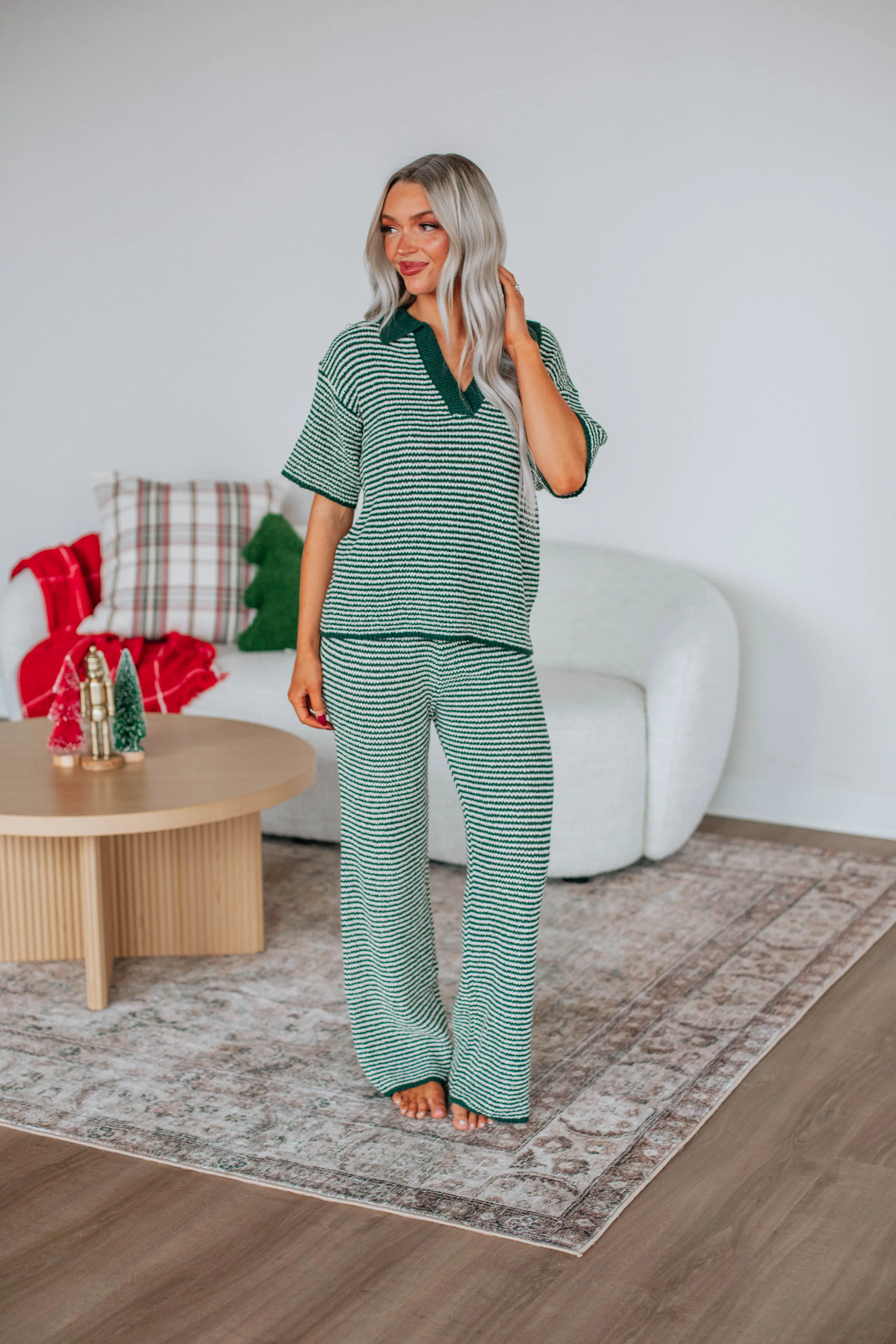 Gage Two-Piece Set - Hunter Green sold by Wild Oak Boutique
