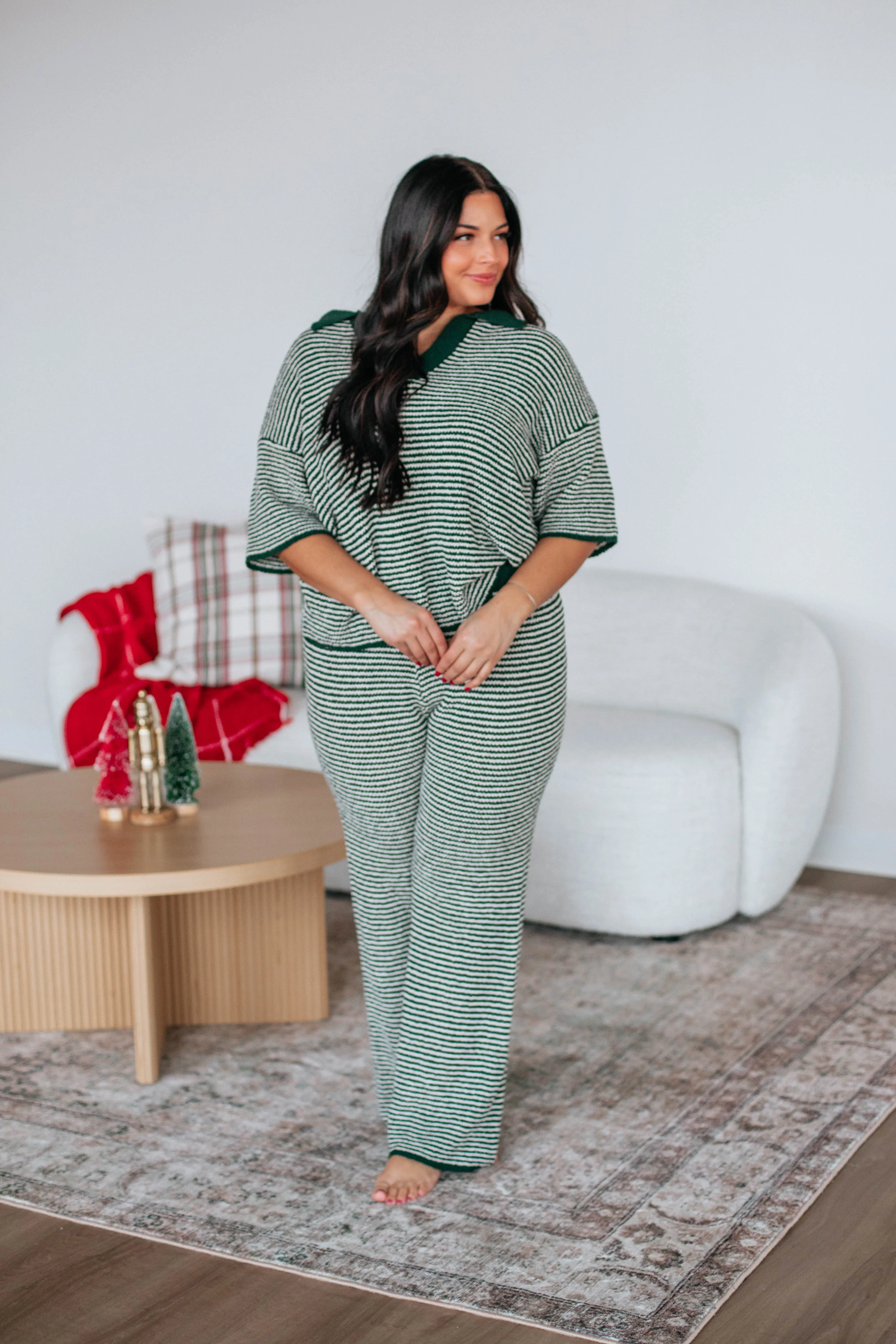 Gage Two-Piece Set - Hunter Green sold by Wild Oak Boutique product image thumbnail 5
