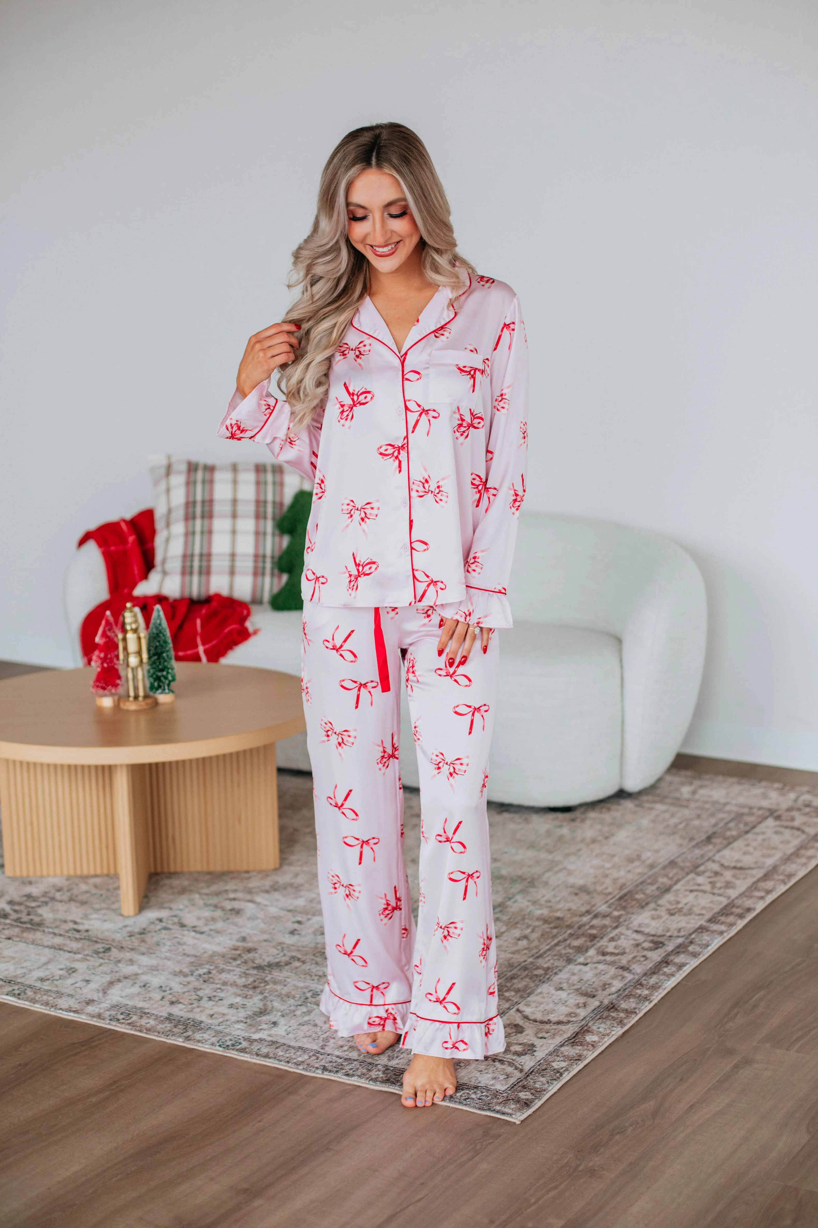 Literally Just A Girl Pajama Top sold by Wild Oak Boutique product image thumbnail 2