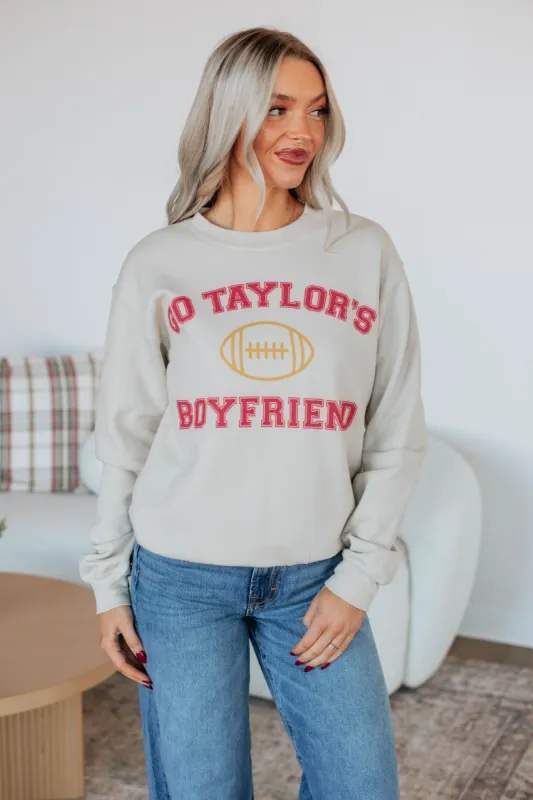 Go Taylor's Boyfriend Crewneck sold by Wild Oak Boutique