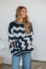 Daina Oversized Sweater - Navy sold by Wild Oak Boutique