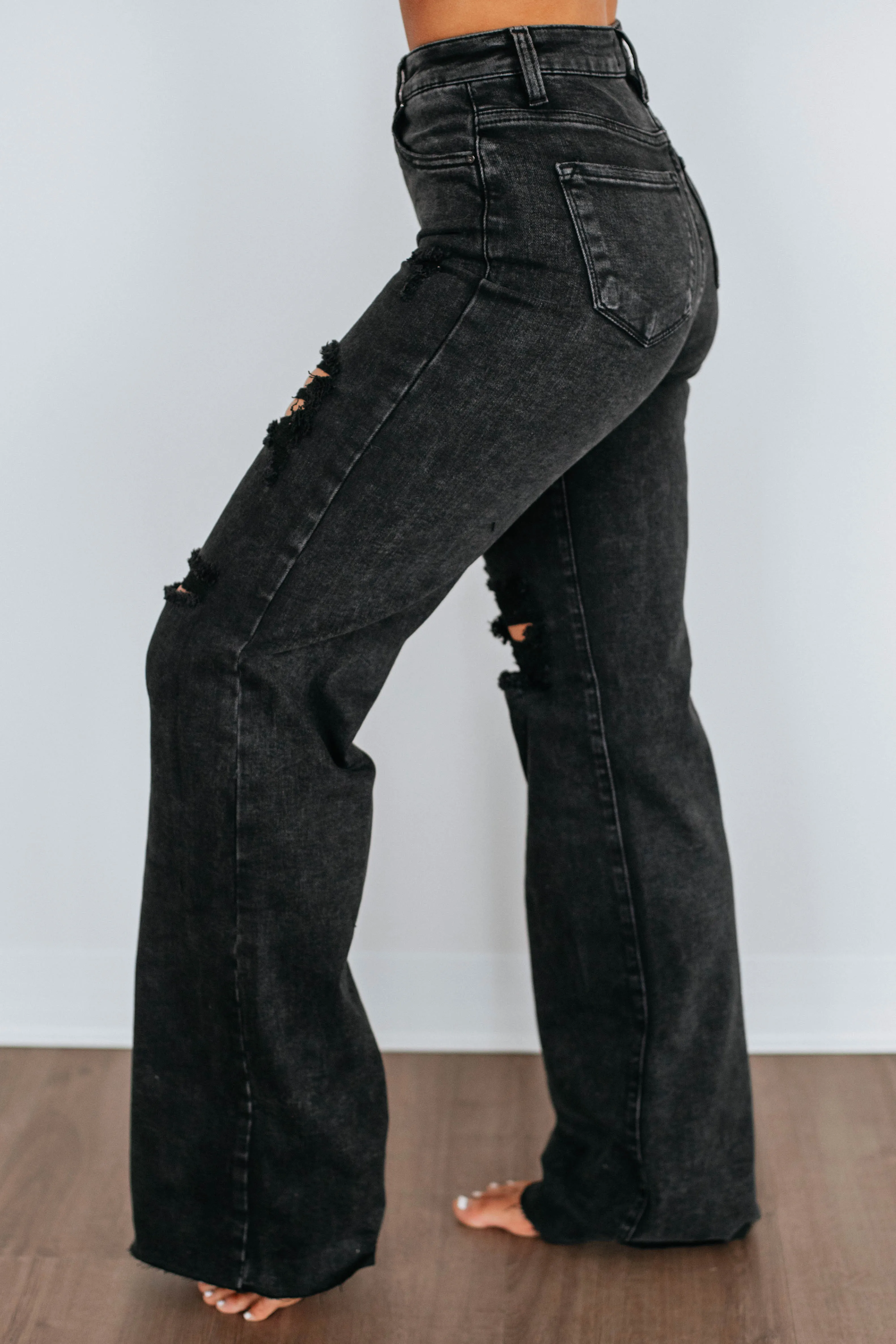 Georgia Risen Jeans - Vintage Black sold by Wild Oak Boutique product image thumbnail 2