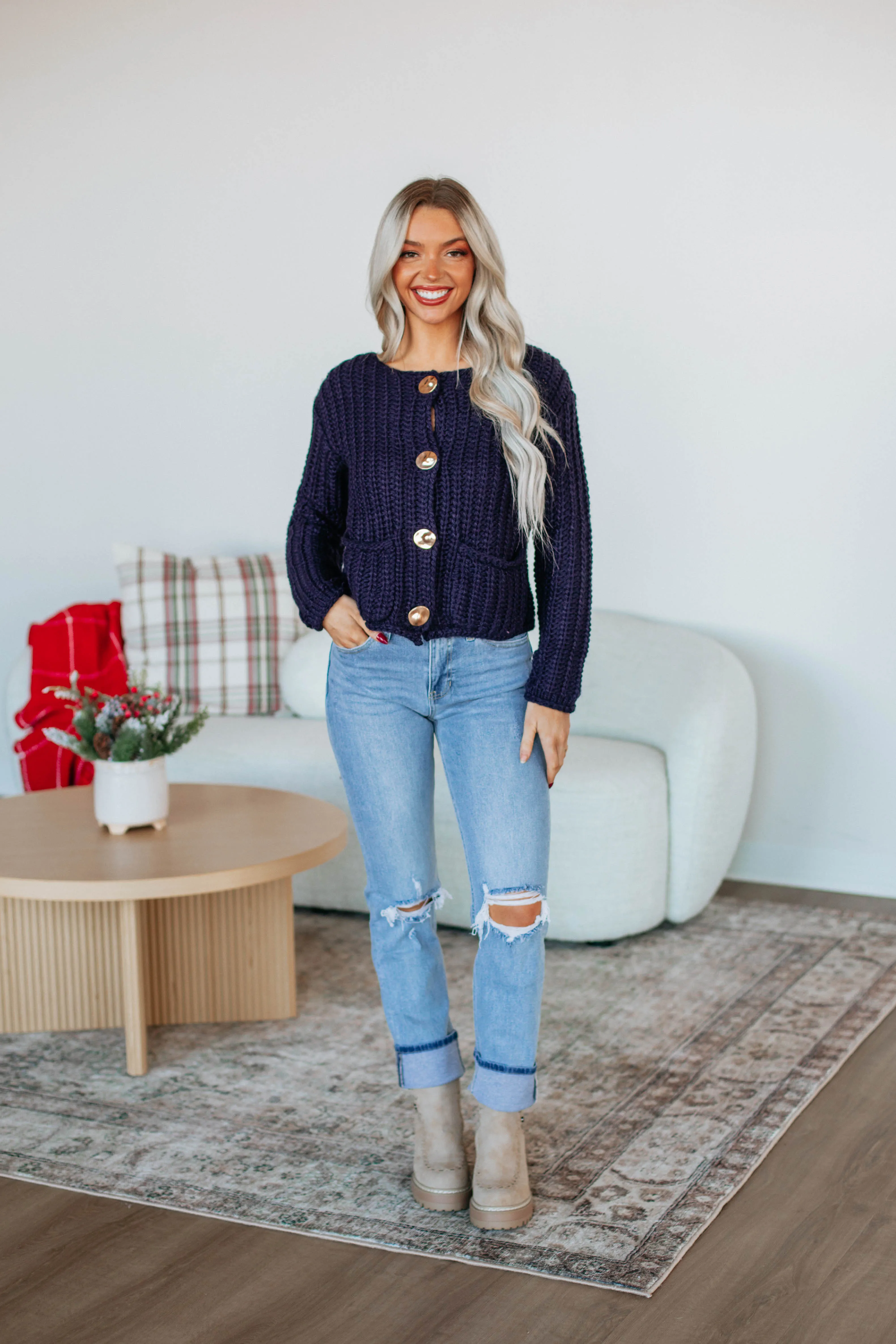 Runey Knit Cardigan sold by Wild Oak Boutique product image thumbnail 2