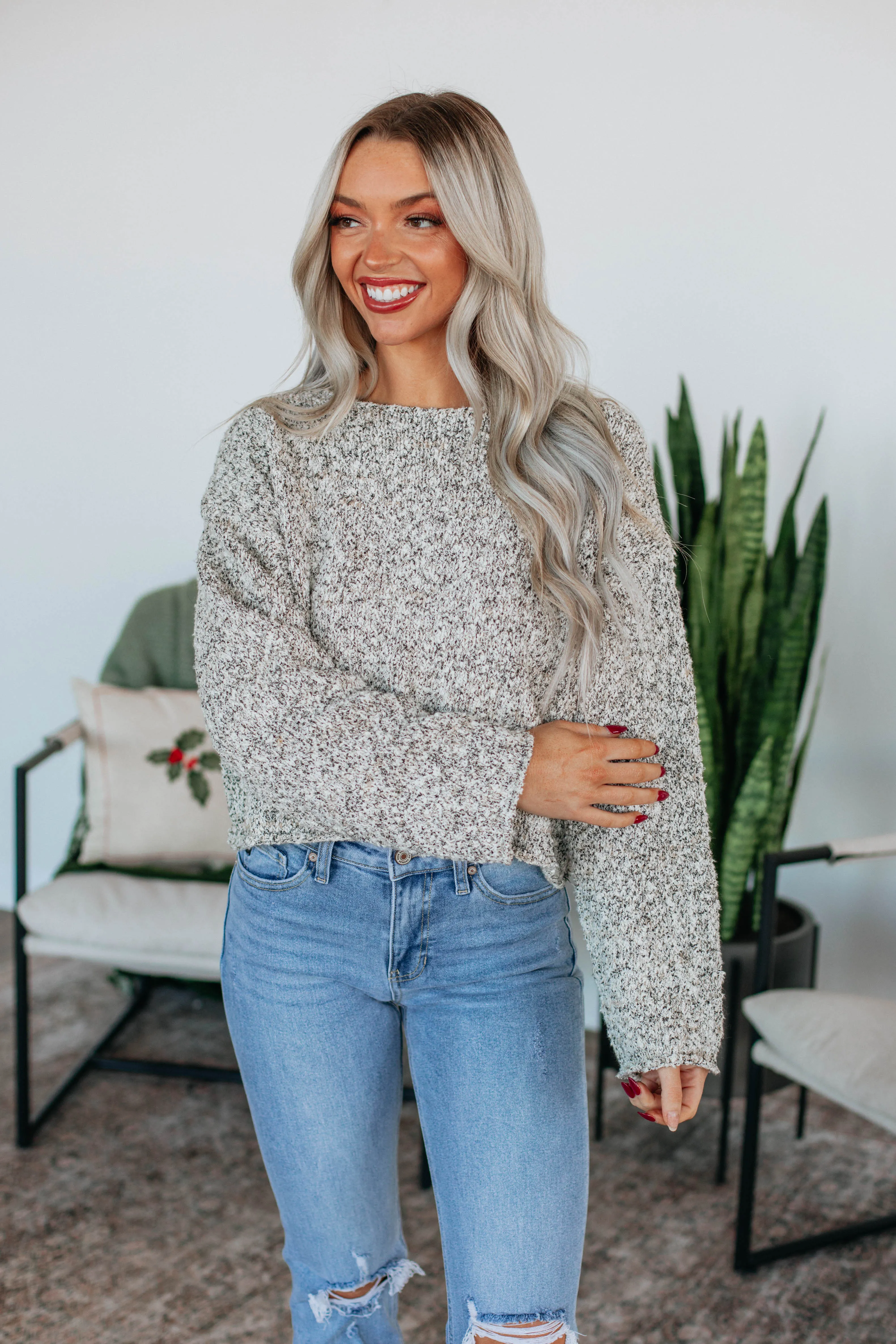 Evie Knit Sweater sold by Wild Oak Boutique product image thumbnail 2