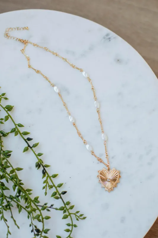 Way To My Heart Necklace made by Wild Oak Boutique
